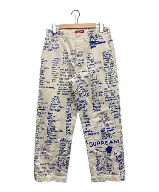 [Pre-owned] SUPREME Gonz Poems Chino Pant