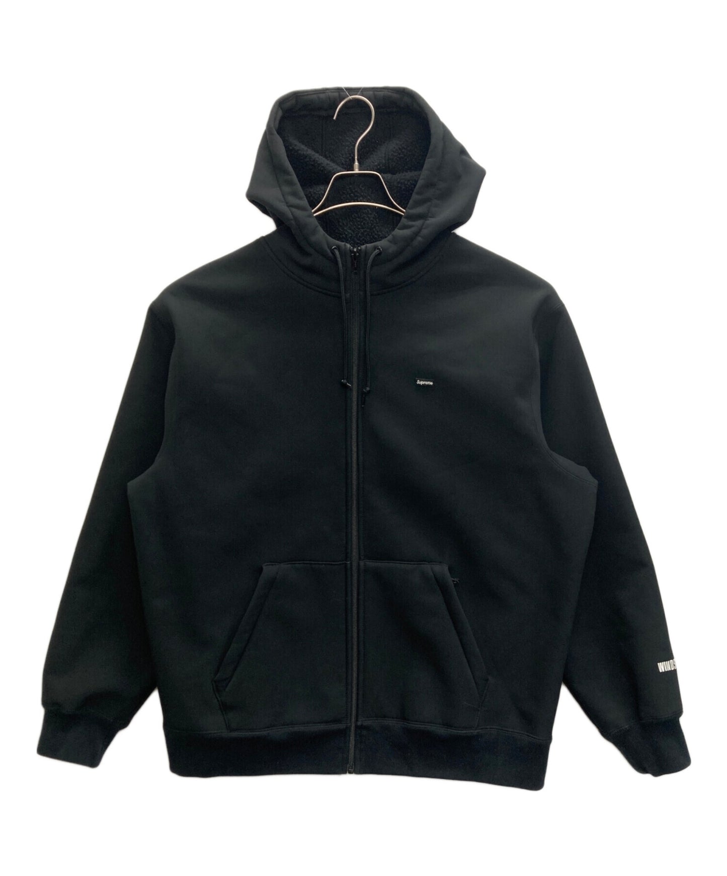 [Pre-owned] SUPREME WINDSTOPPER Zip Up Hooded Sweatshirt