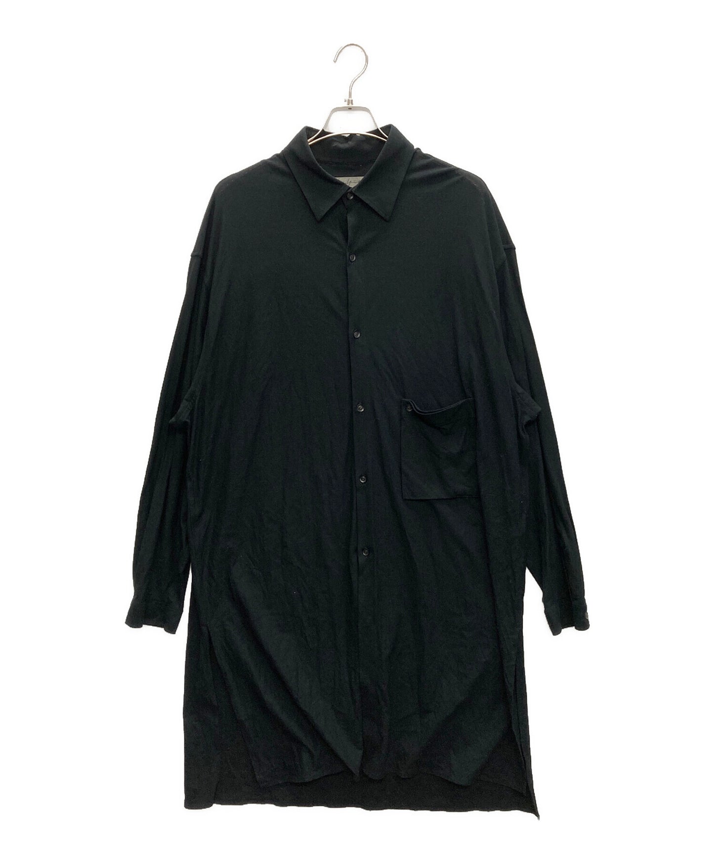 [Pre-owned] Yohji Yamamoto pour homme Side slit cotton long shirt HH-B90-047