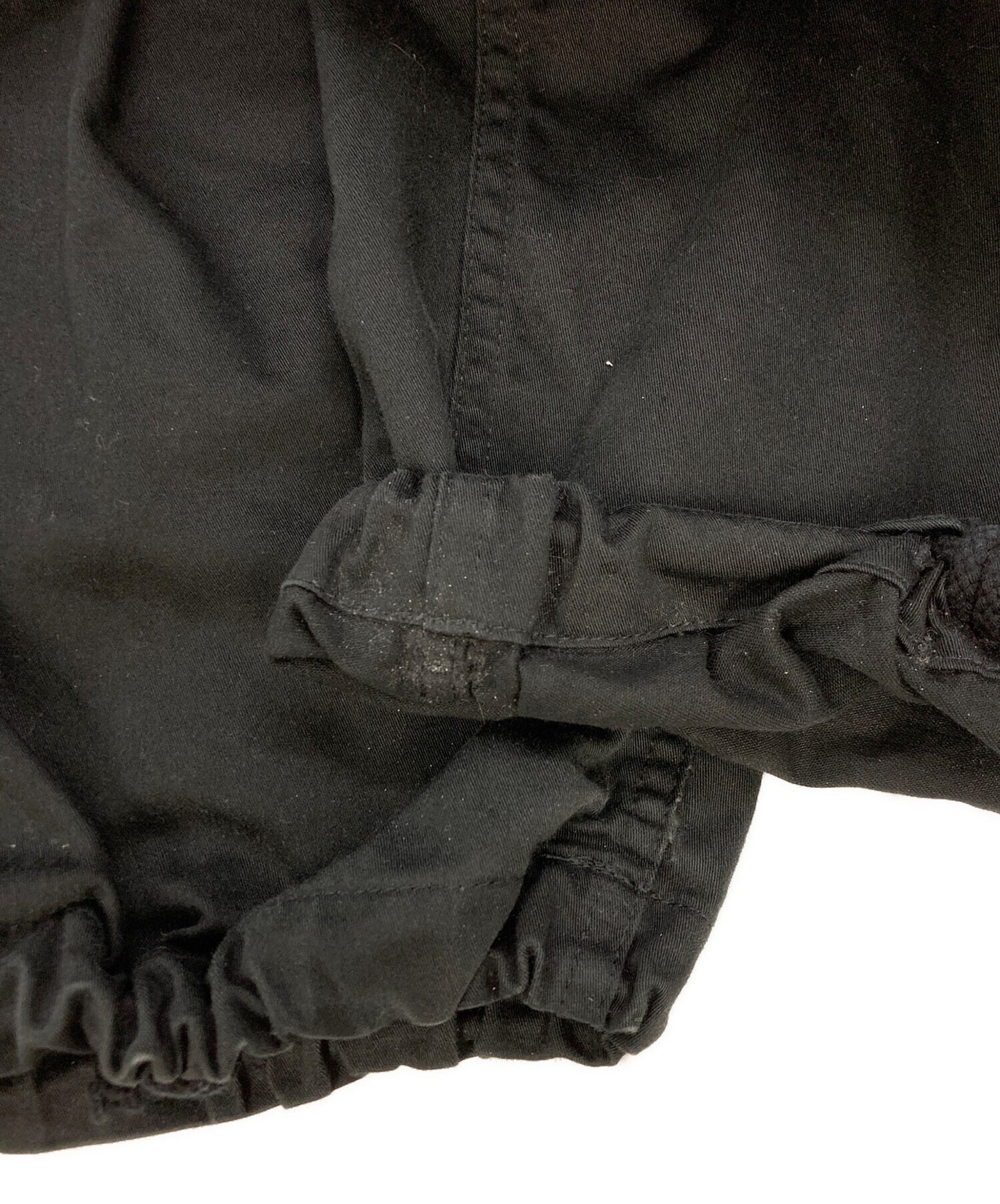 [Pre-owned] COMME des GARCONS HOMME Cotton Back Satin Nylon Lip Cloth Pants HL-P001