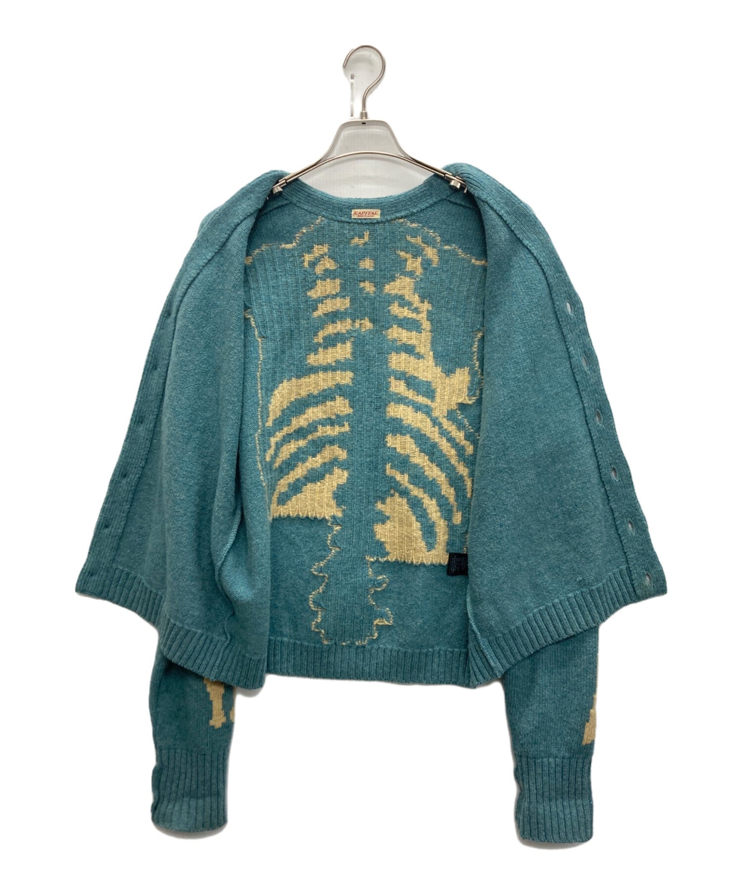 [Pre-owned] KAPITAL 5G wool BONE short cardigan EK-1538