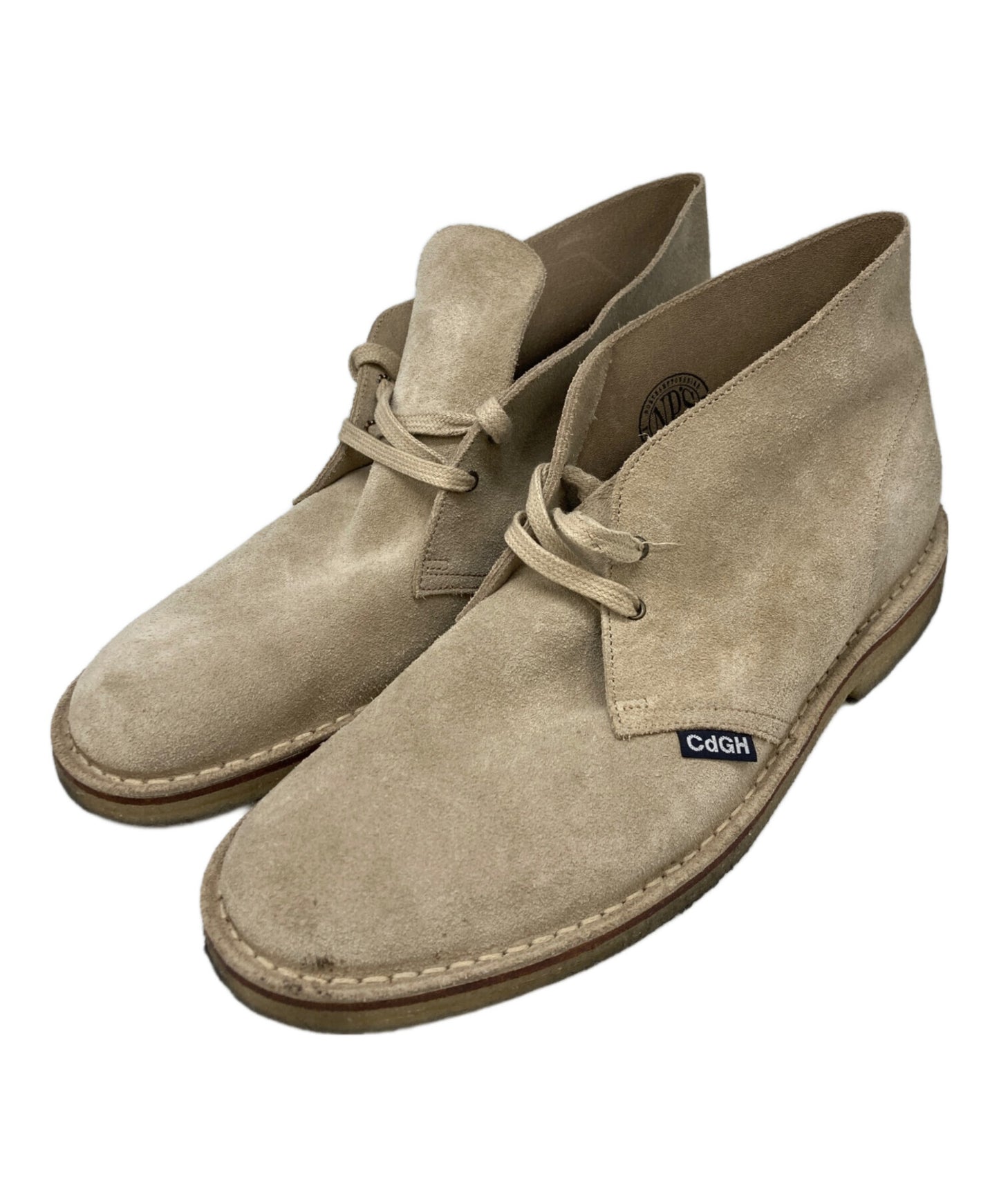 [Pre-owned] COMME des GARCONS HOMME Suede Desert Chukka Boots