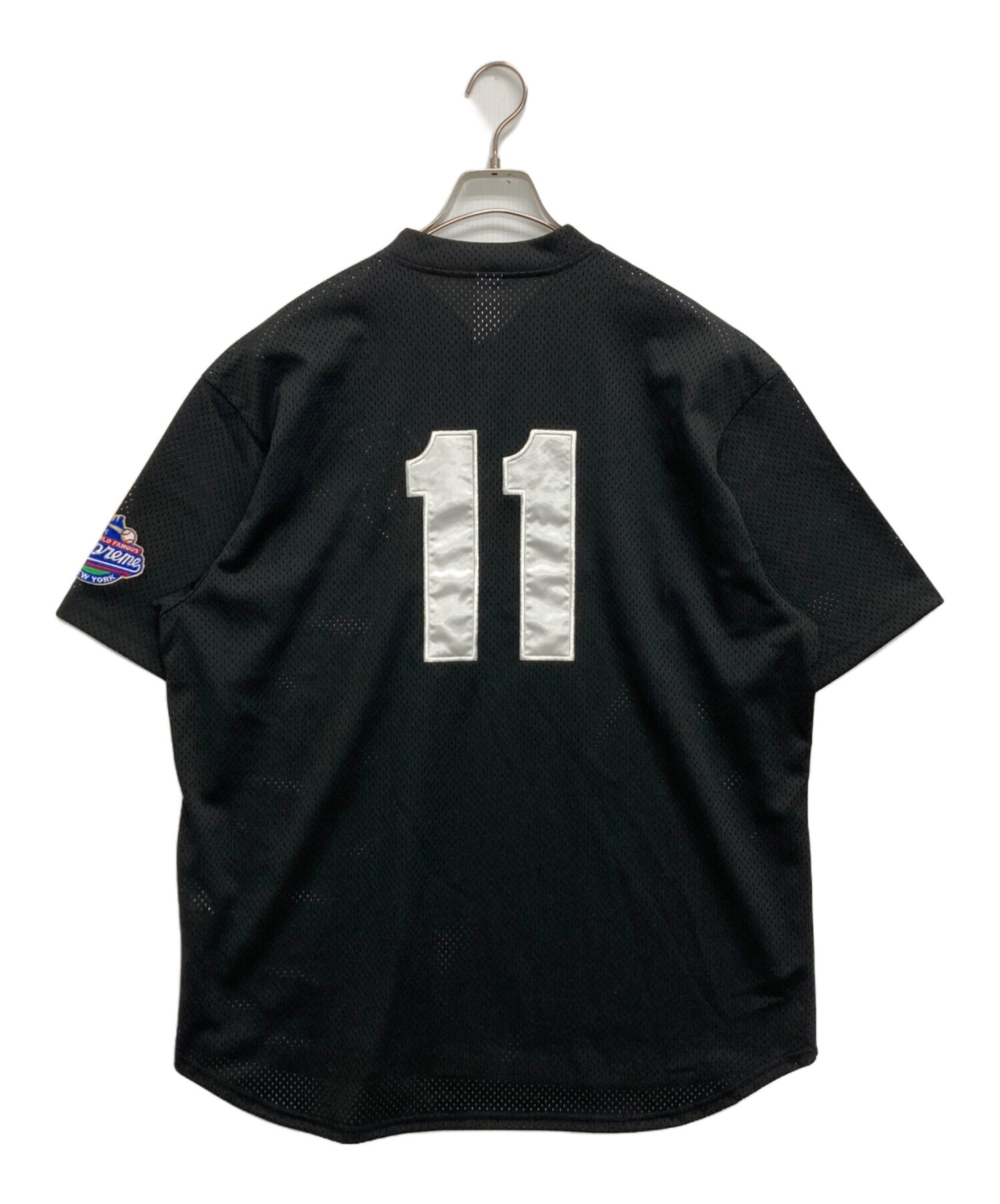 [Pre-owned] SUPREME S Logo Baseball Henley