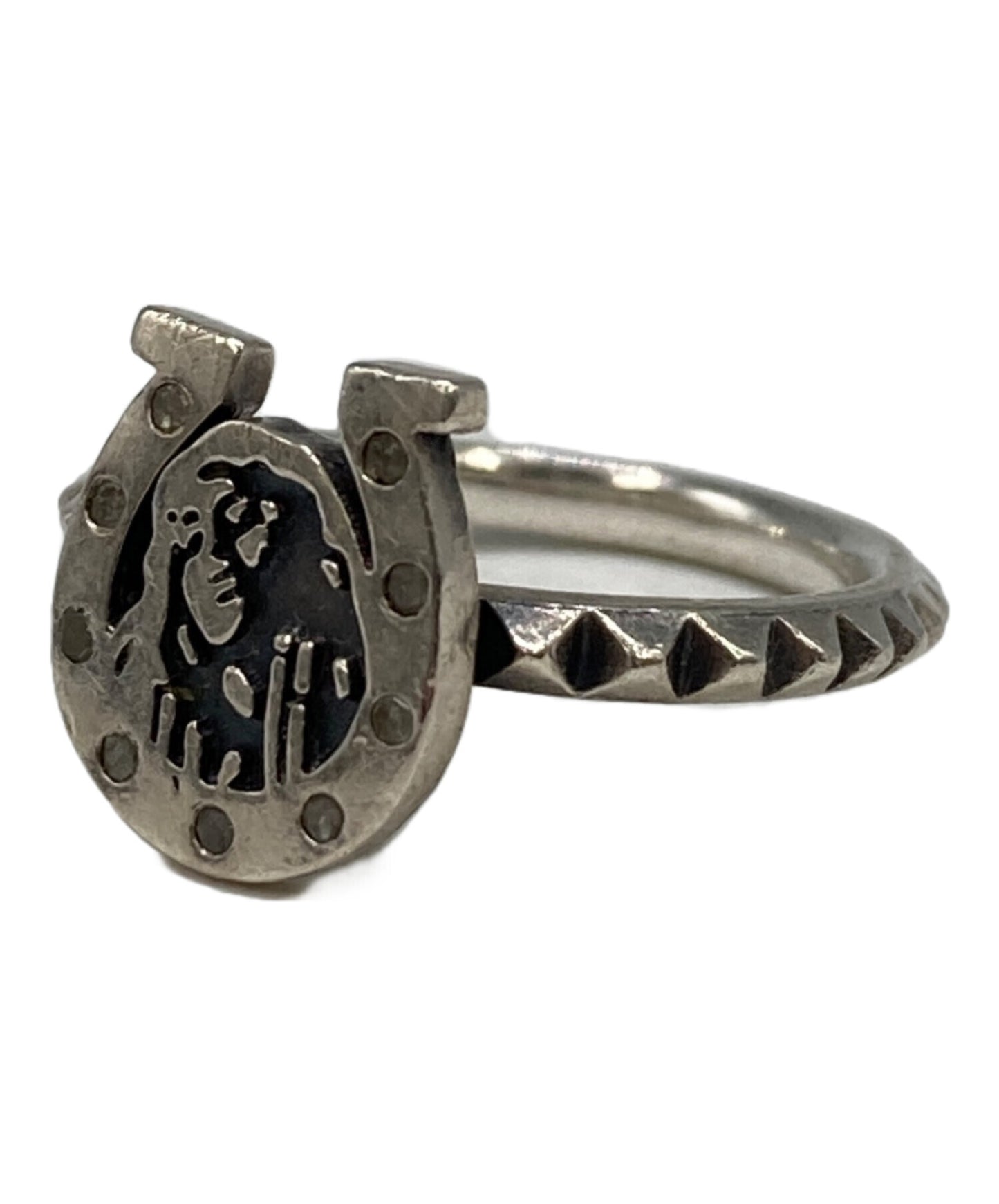 [Pre-owned] Hysteric Glamour Studded Horseshoe Ring