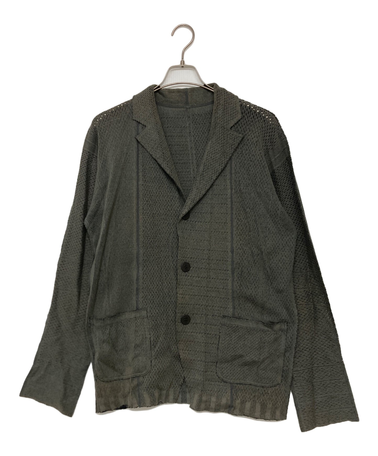 [Pre-owned] ISSEY MIYAKE MEN Knit Tailored Jacket ME81KD018