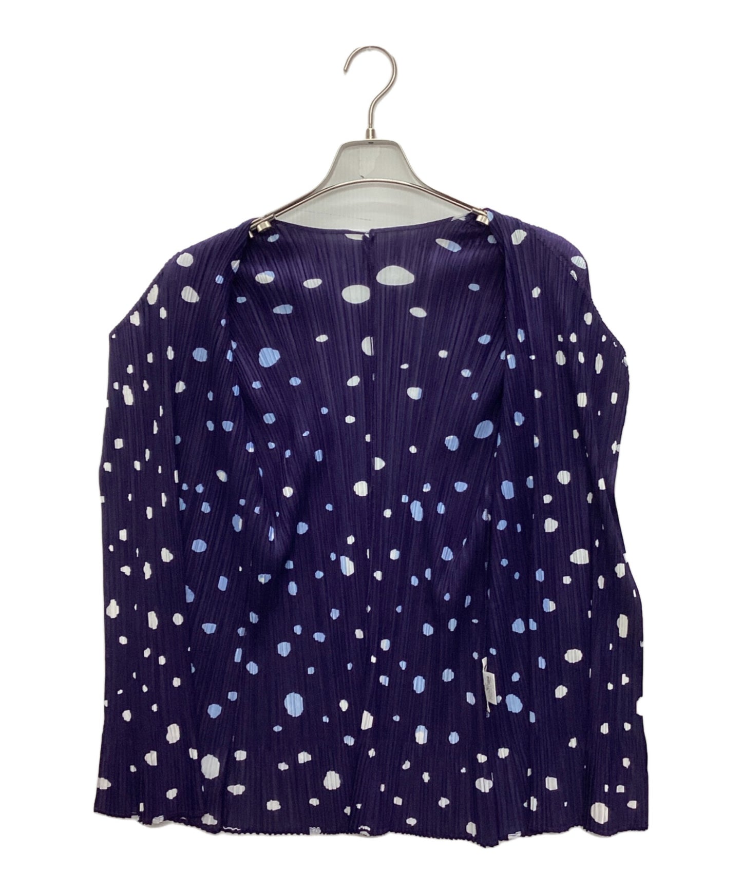 [Pre-owned] PLEATS PLEASE Dot Pleated Topper Cardigan PP93-J0737