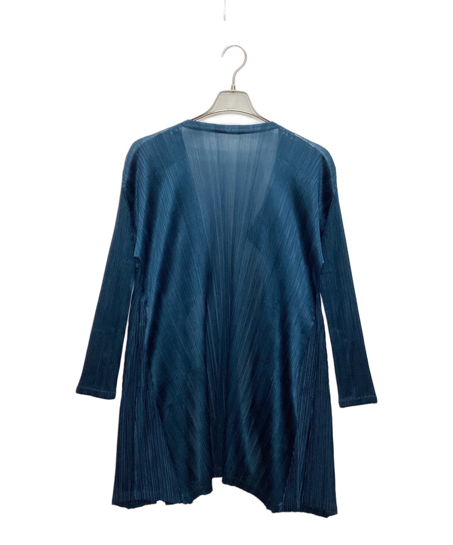 [Pre-owned] PLEATS PLEASE Pleated long cardigan PP73-JA623