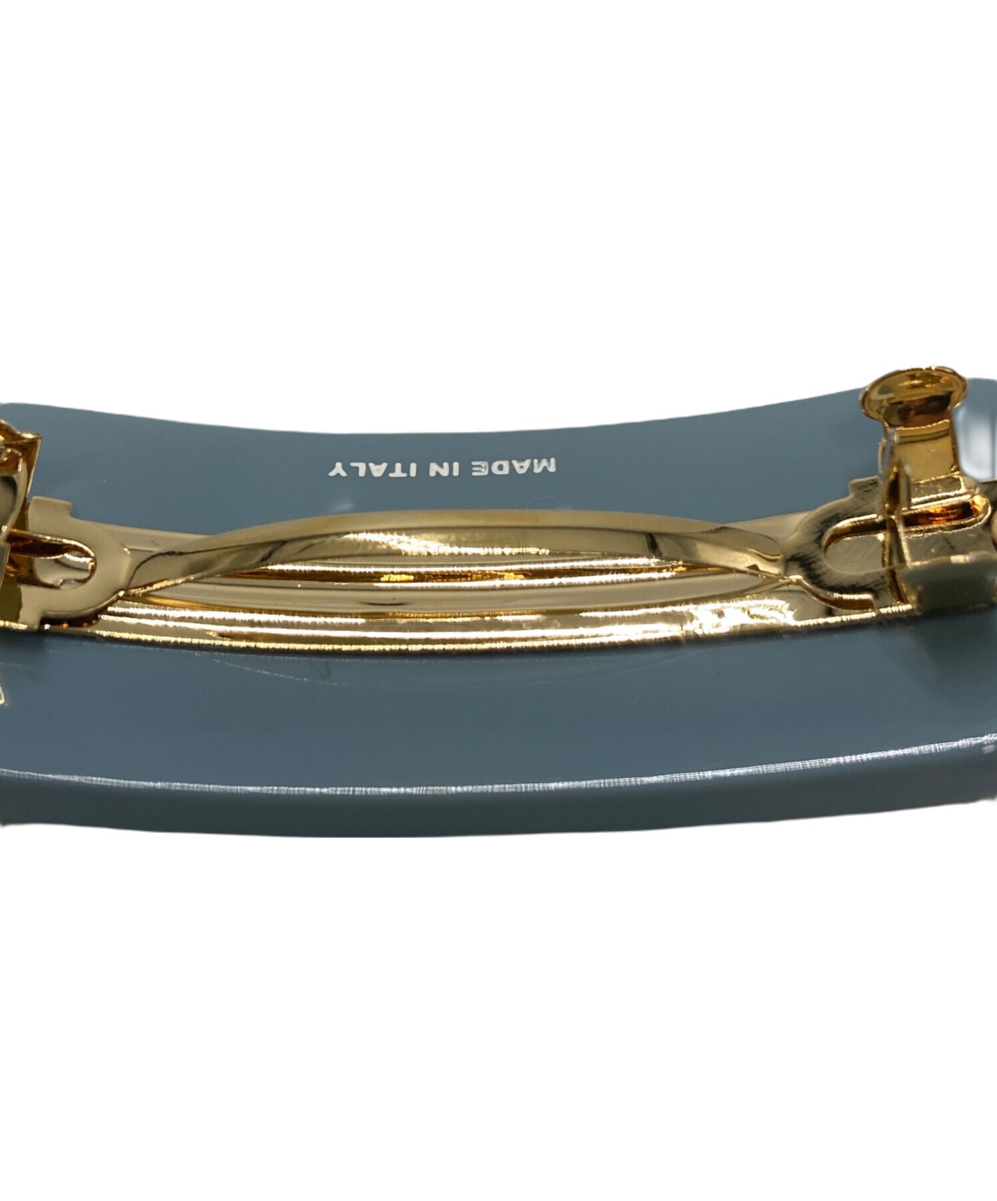 [Pre-owned] PRADA Logo hair clip 1IF108