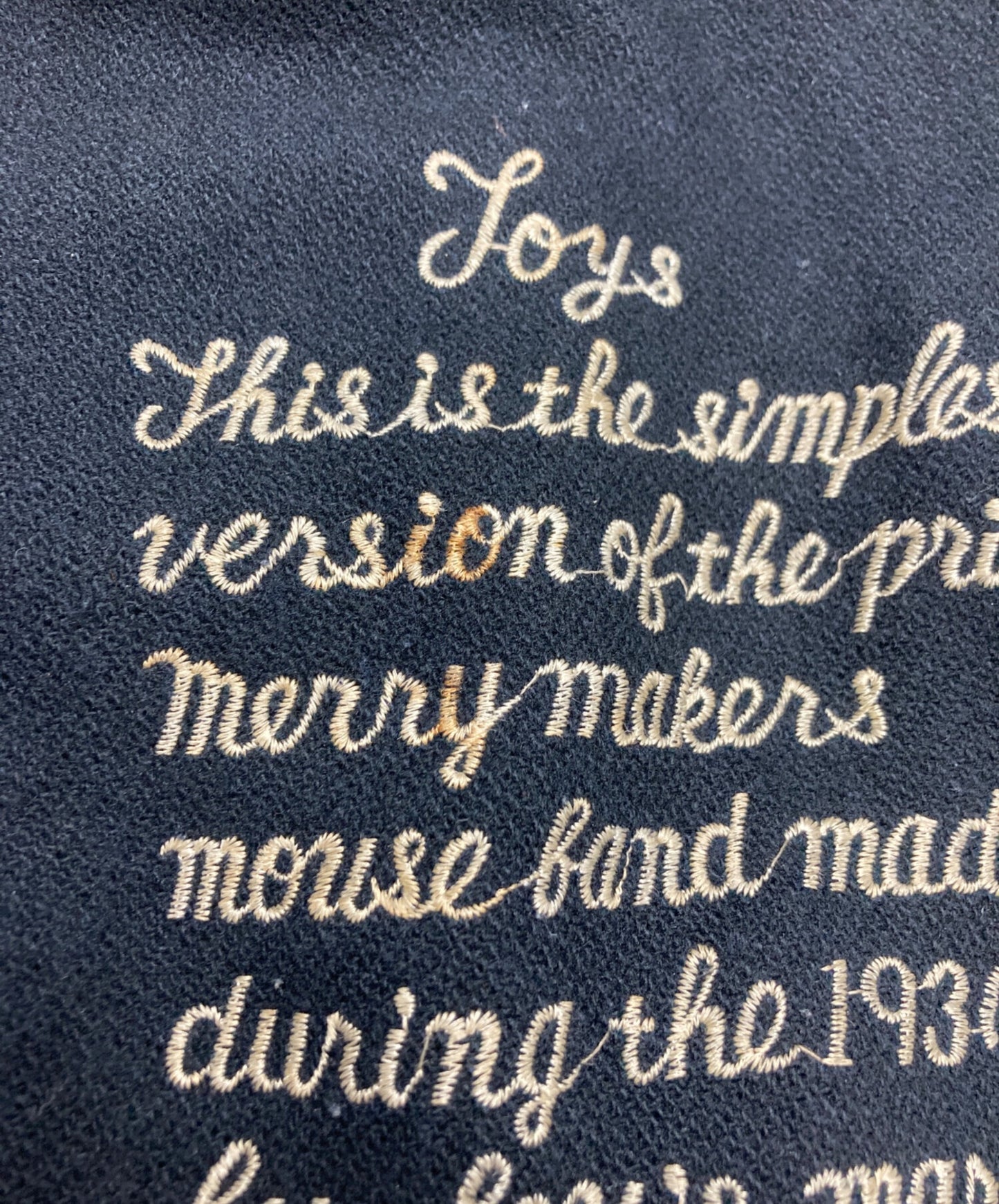 [Pre-owned] Hysteric Glamour Embroidered Wappen Varsity Jacket 0567