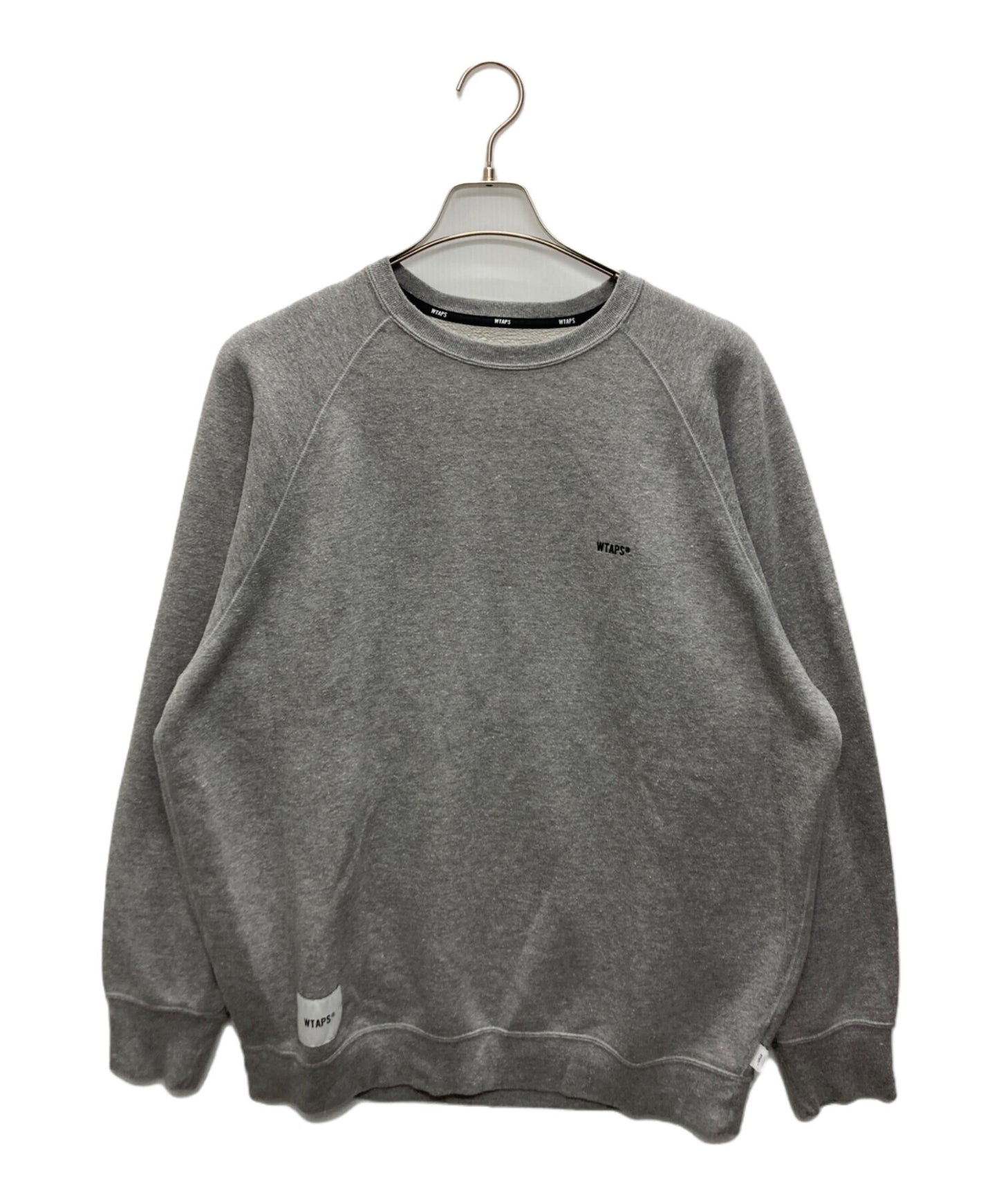[Pre-owned] WTAPS SIGN 03 SWEATER CTPL ASH 242ATDT-CSM25