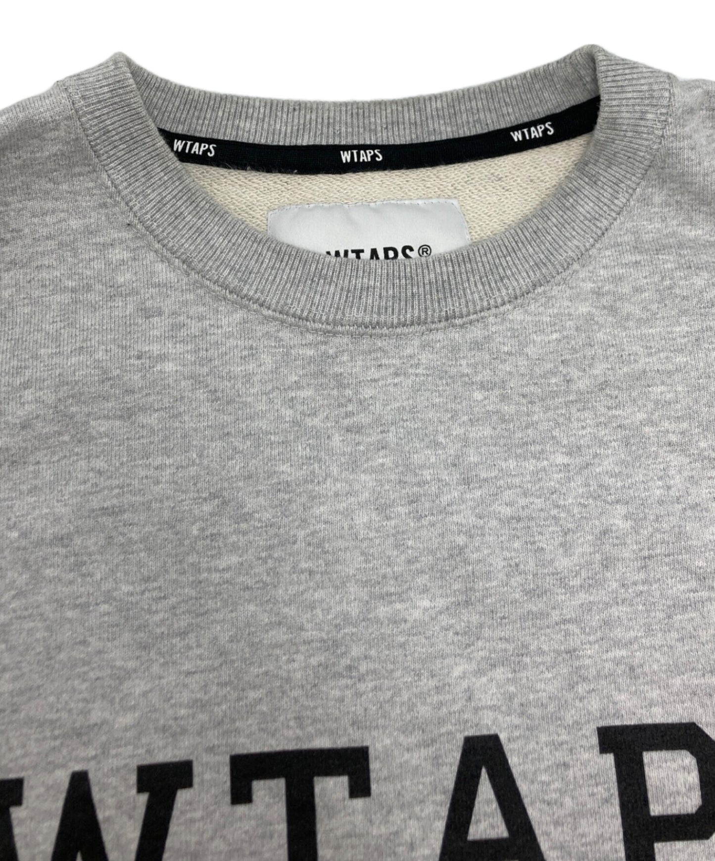 [Pre-owned] WTAPS ACADEMY SWEATER COTTON 251ATDT-CSM03