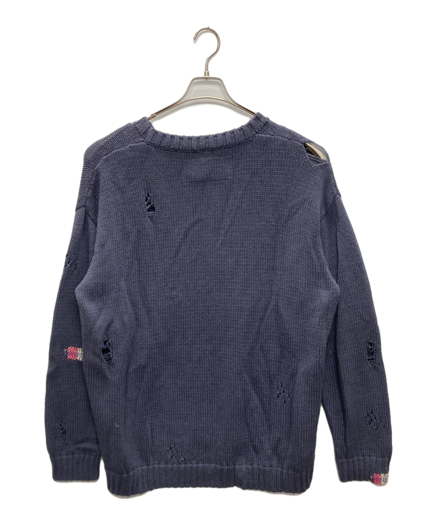 [Pre-owned] NEIGHBORHOOD SAVAGE CREWNECK SWEATER 251FUNH-KNM03