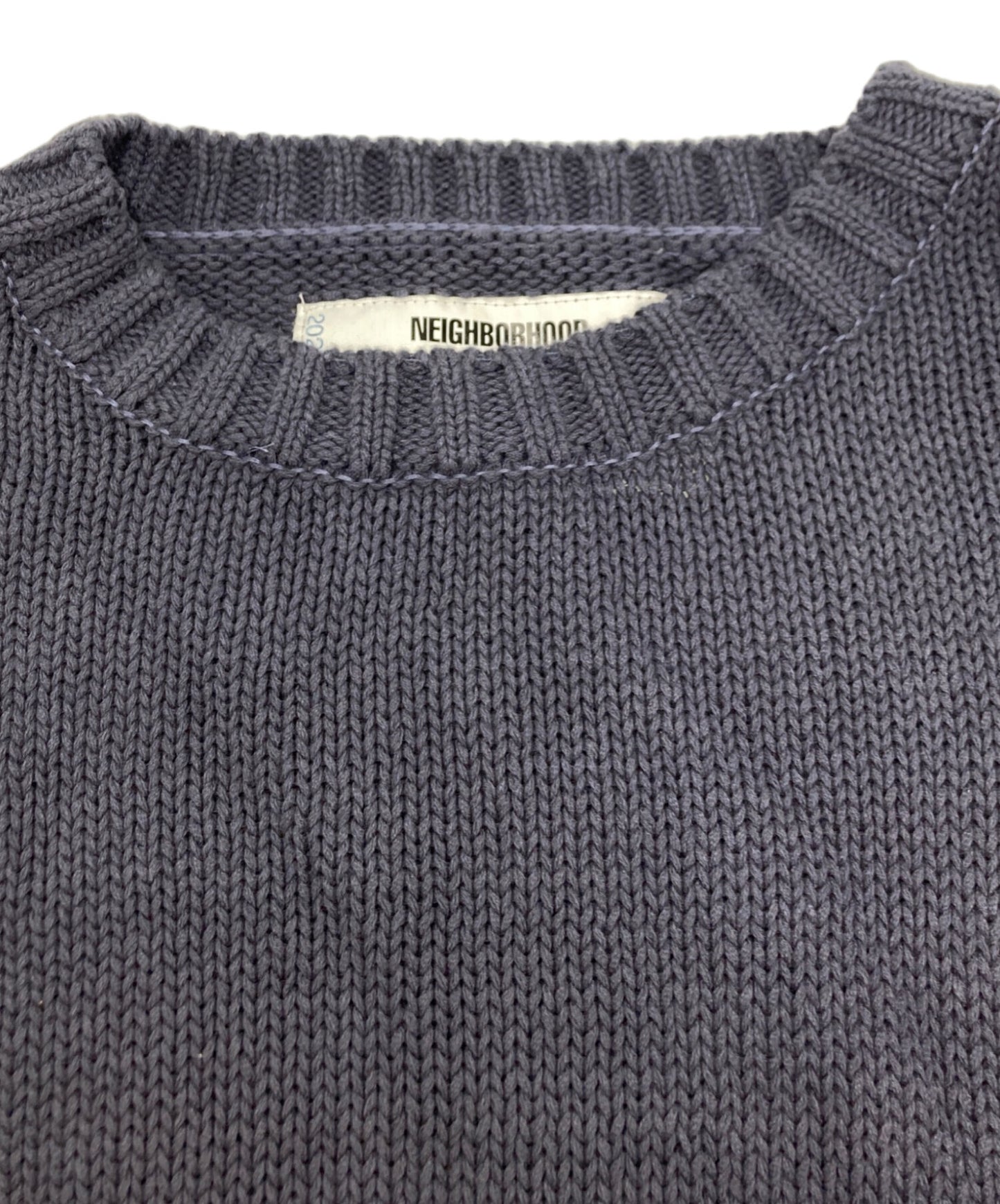 [Pre-owned] NEIGHBORHOOD SAVAGE CREWNECK SWEATER 251FUNH-KNM03