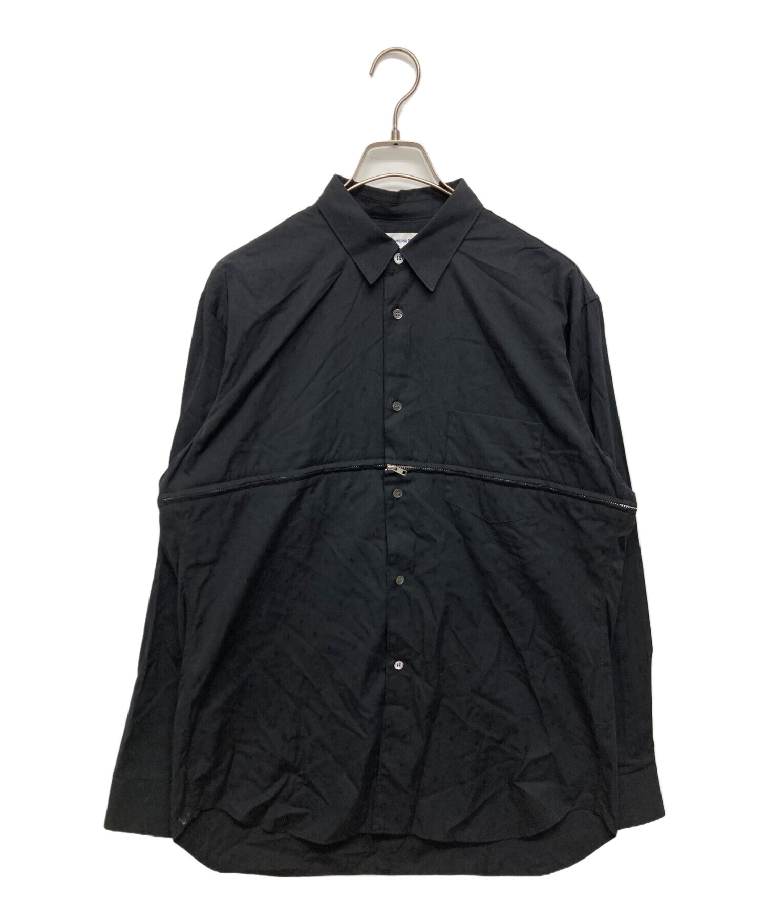 Pre-owned] COMME des GARCONS SHIRT FOREVER zip design shirt FG