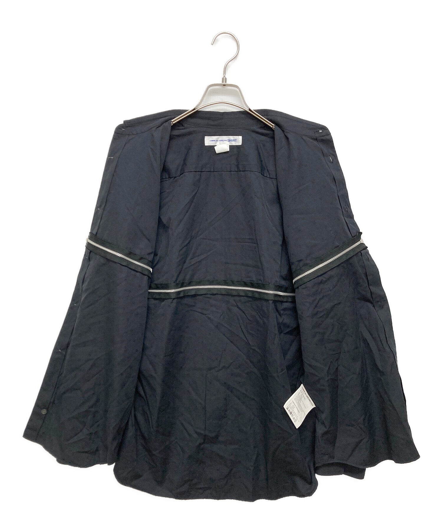 Pre-owned] COMME des GARCONS SHIRT FOREVER zip design shirt FG