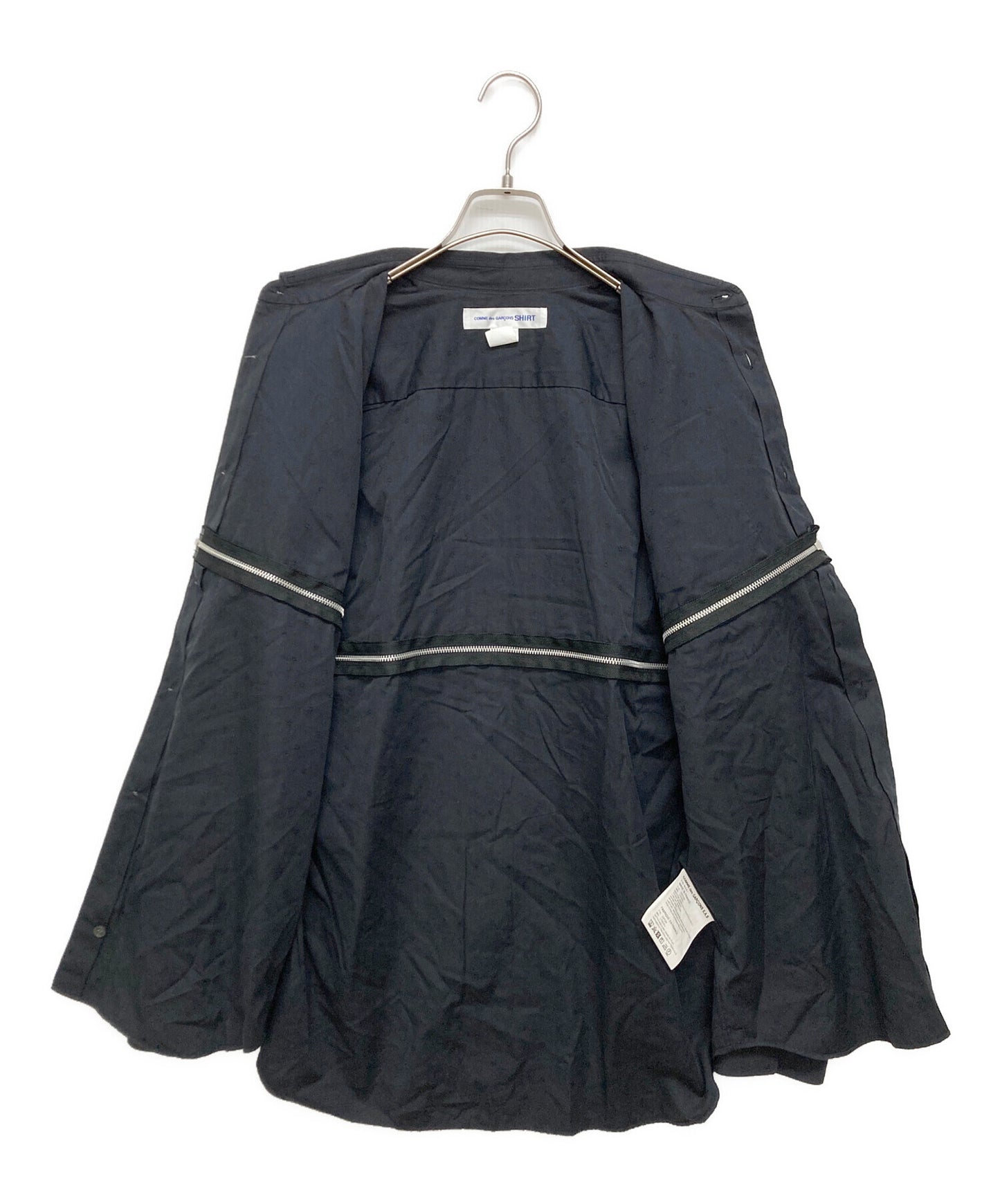 [Pre-owned] COMME des GARCONS SHIRT FOREVER zip design shirt FG-B051