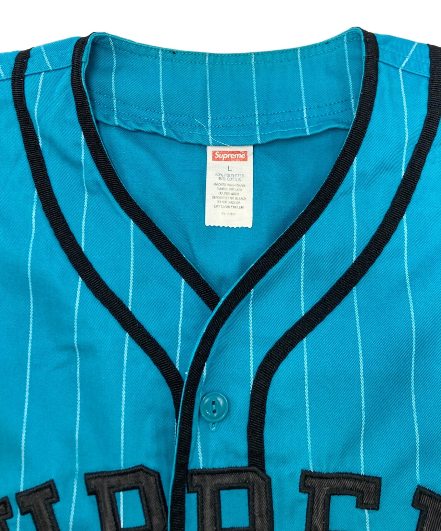 [Pre-owned] SUPREME Arc Logo Baseball Jersey