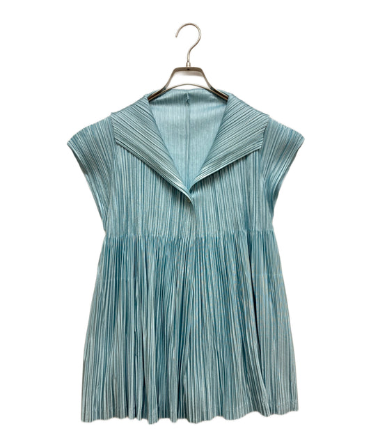 [Pre-owned] PLEATS PLEASE pleated vest PP41-JE181