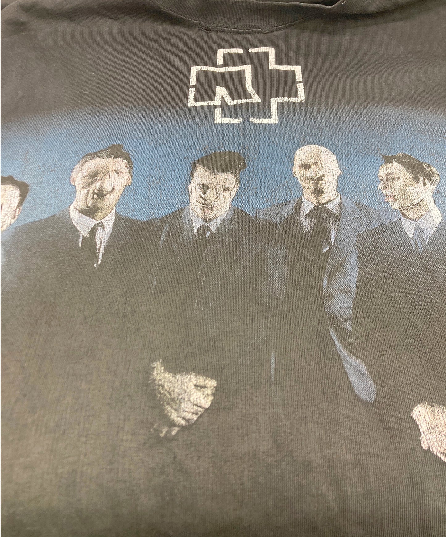 [Pre-owned] BALENCIAGA Rammstein Tee KT93 651795 TLV51 1000