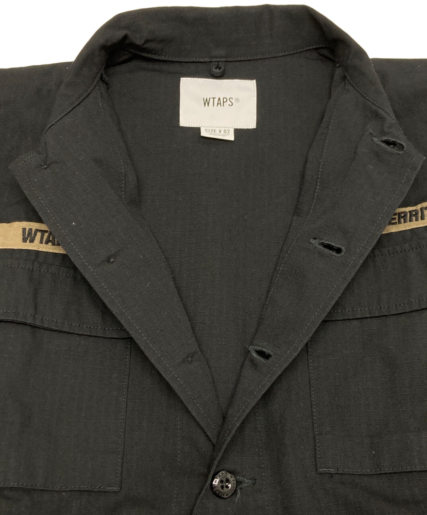 [Pre-owned] WTAPS JUNGLE LS/NYCO.RIPSTOP.CORDURA 202WVDT-SHM01