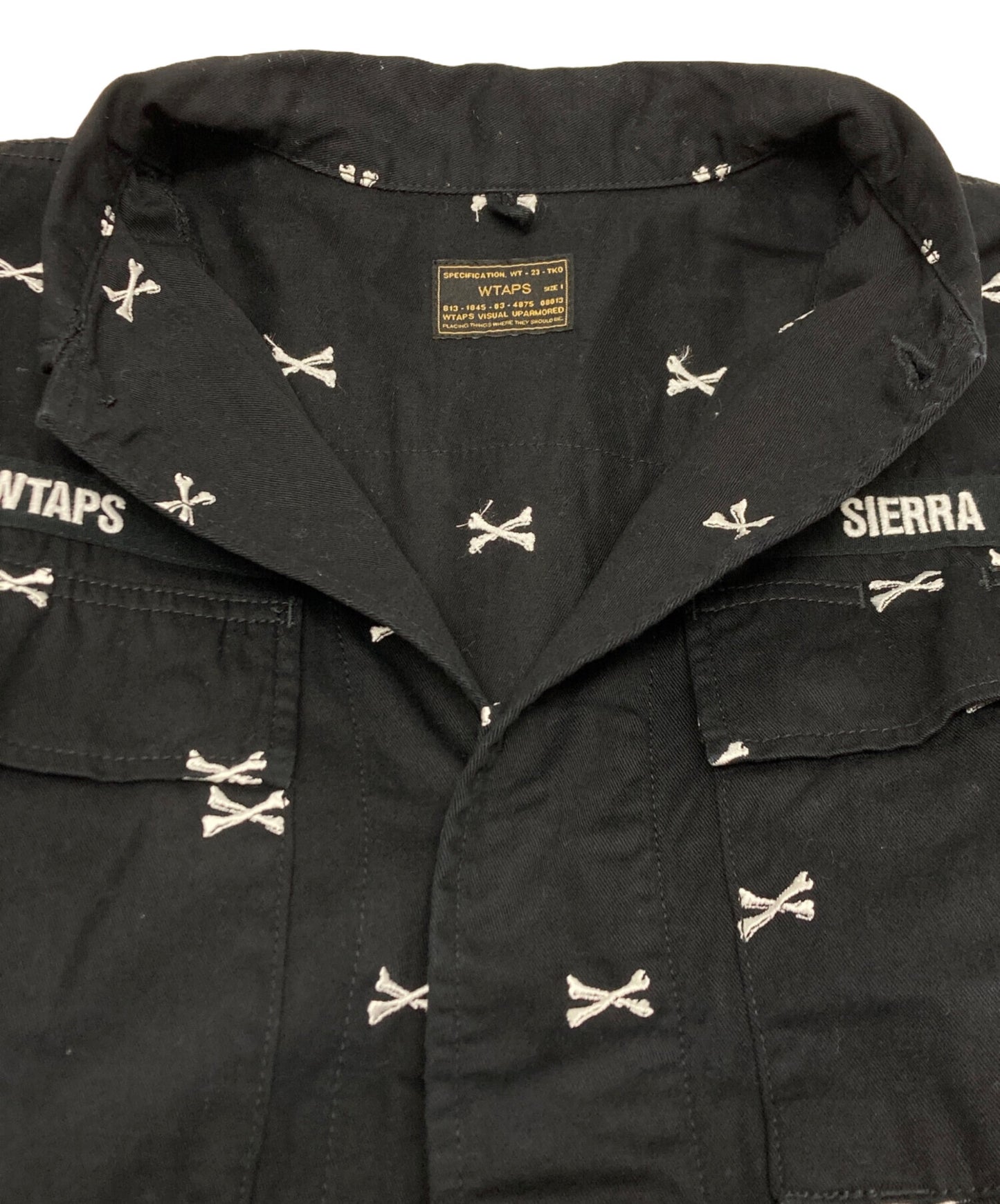 [Pre-owned] WTAPS JUNGLE LS SHIRT 161GWVND-SHM01S