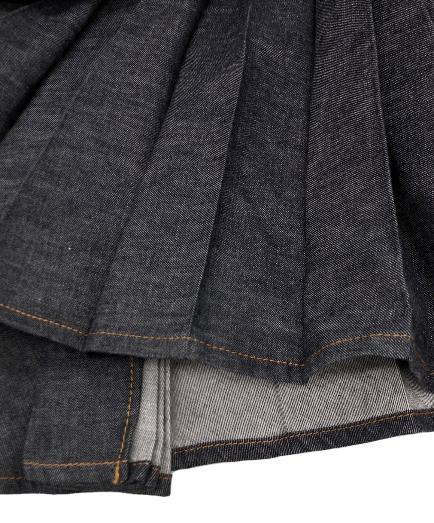 [Pre-owned] sacai Denim Pleated Skirt 24-07289