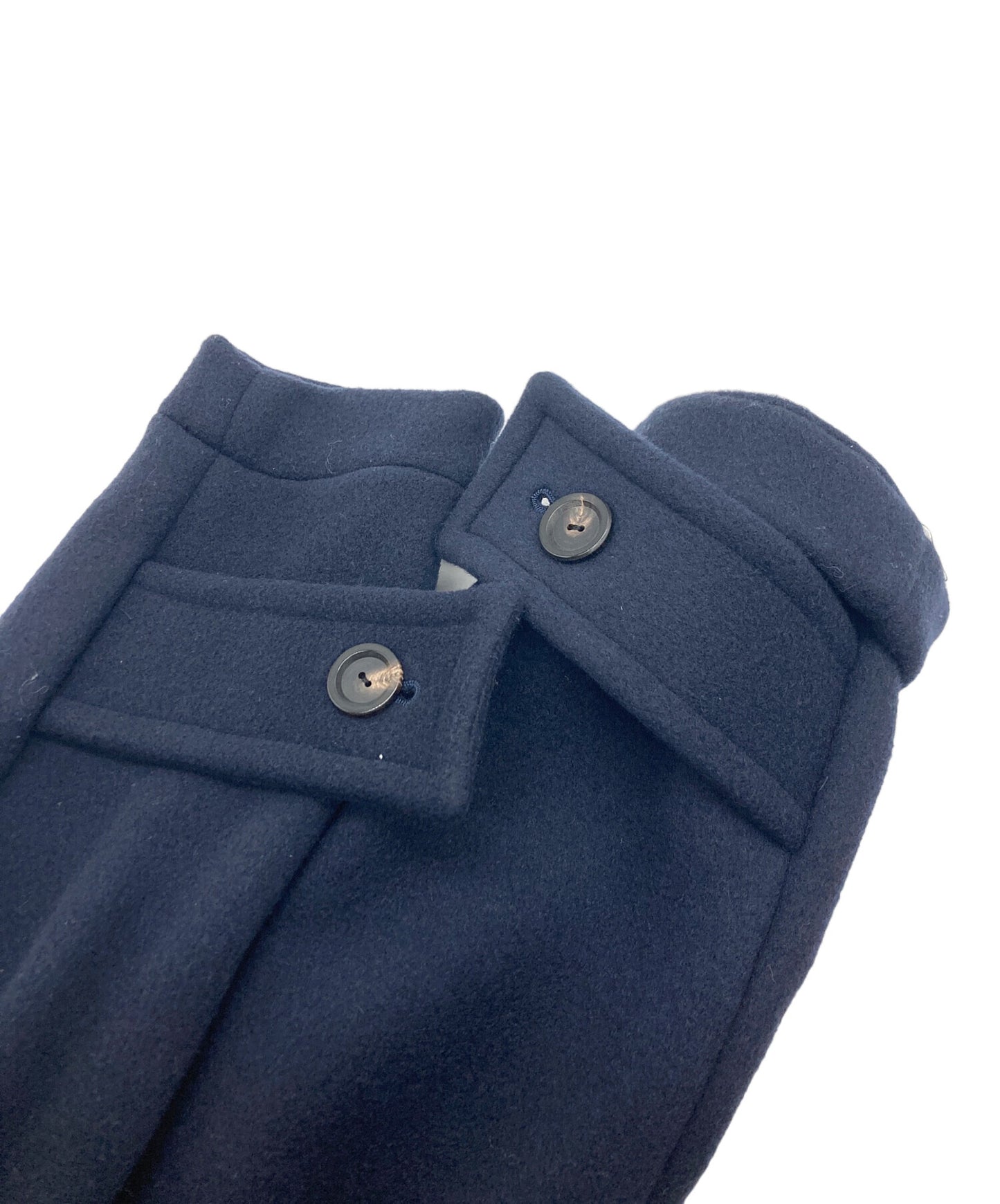 [Pre-owned] TAKAHIROMIYASHITA TheSoloIst. "Right-Left Pencil Silhouette Double-Breasted Peacoat." Peacoat sj-0015bAW23