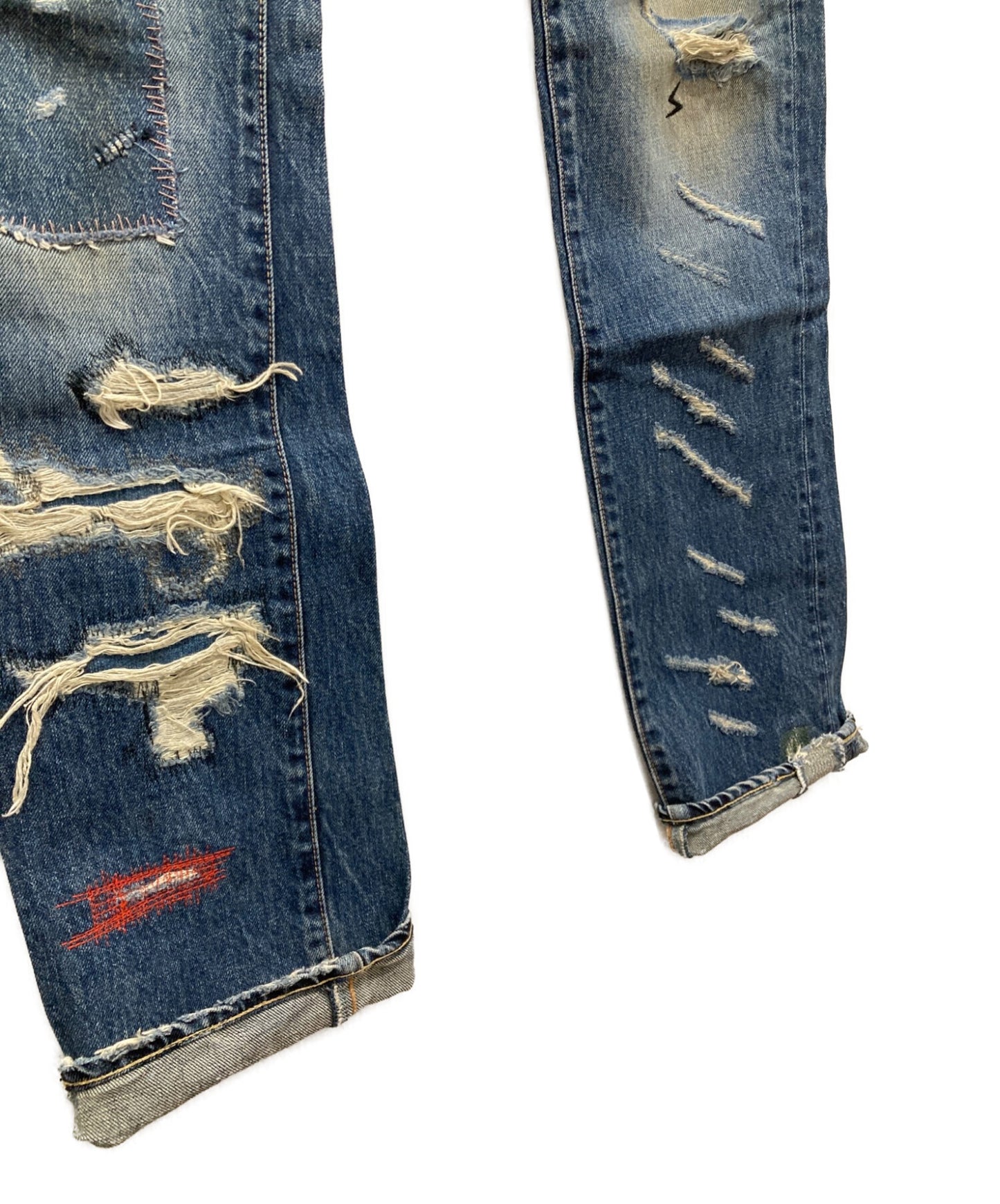 [Pre-owned] UNDERCOVERISM Crushed denim but beautiful term 05SS 5S226-P3 5S226-P3