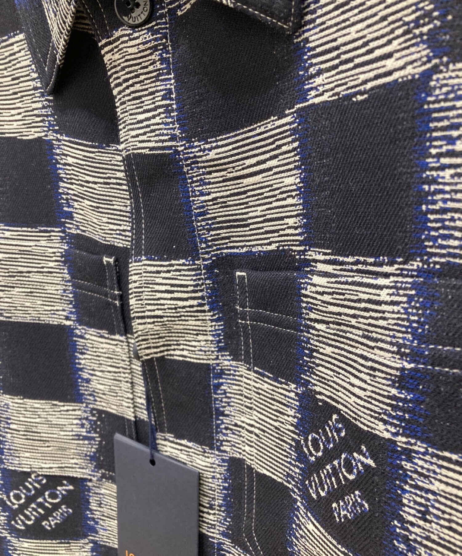 Pre-owned] LOUIS VUITTON 23AW Damier Wool Over Shirt 1AFAUL Damier
