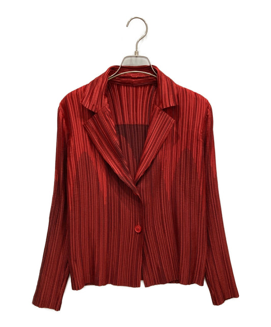 [Pre-owned] ISSEY MIYAKE Pleated Tailored Jacket IM11FD229