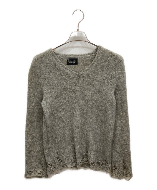 [Pre-owned] NUMBER (N)INE Grunge mohair knit F09-NK011