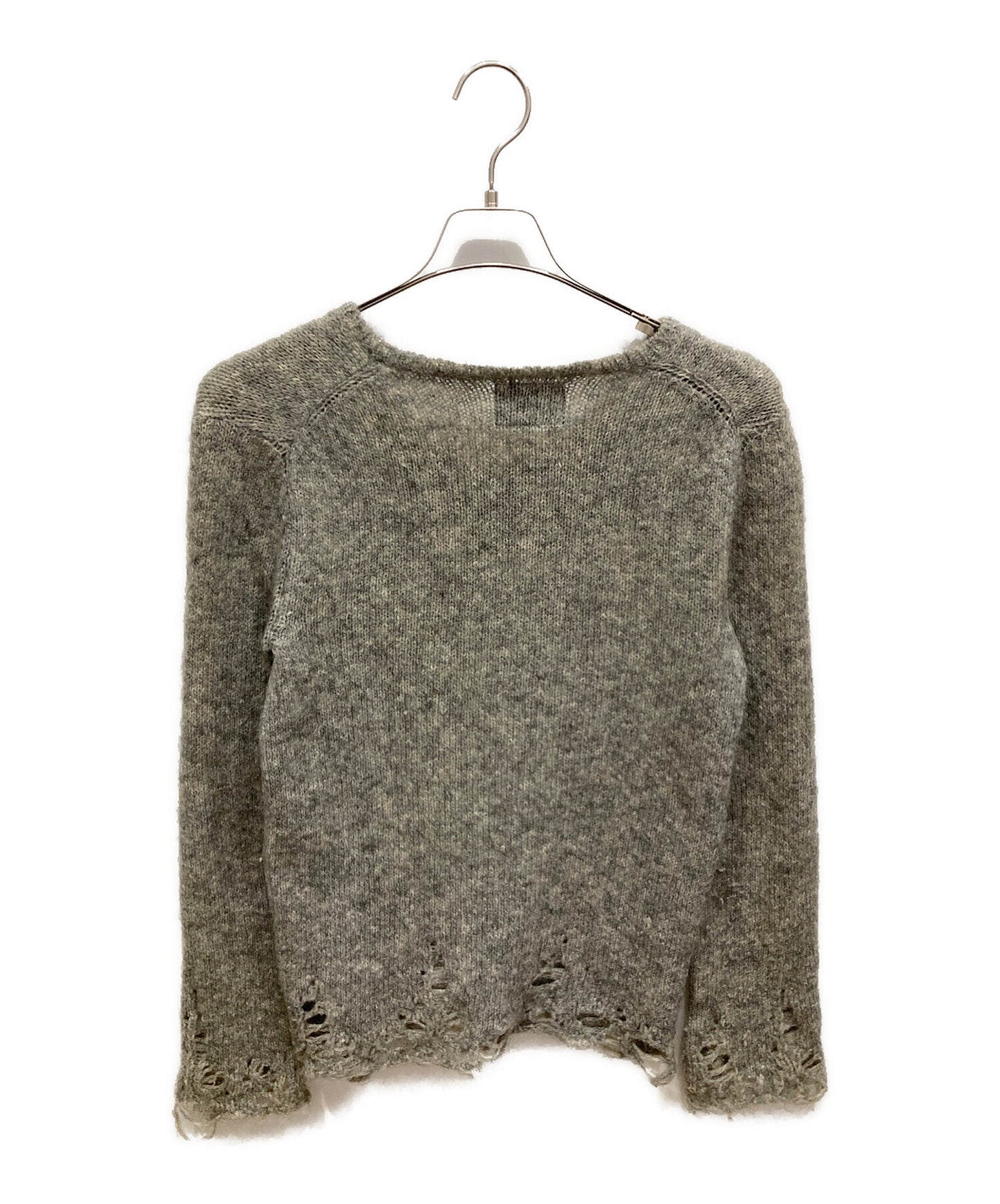 [Pre-owned] NUMBER (N)INE Grunge mohair knit F09-NK011