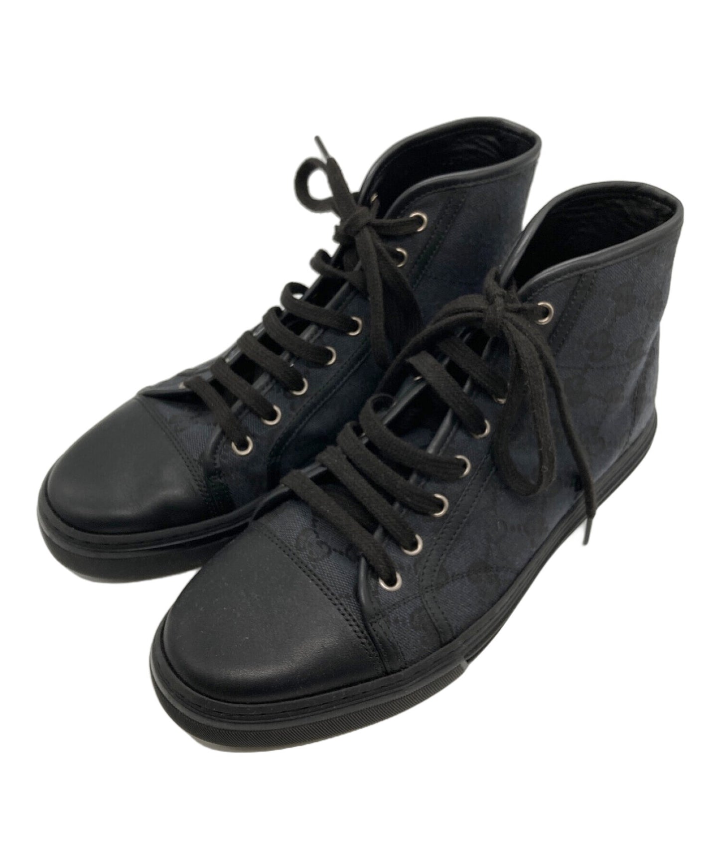 [Pre-owned] GUCCI GG Canvas High Cut Sneakers 426188