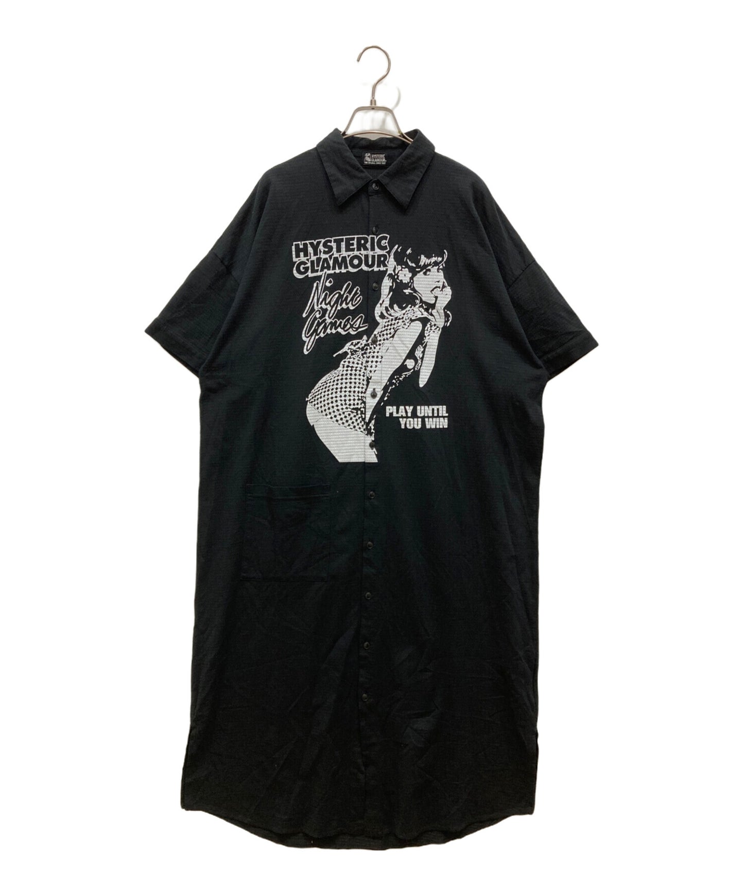 [Pre-owned] Hysteric Glamour NIGHT GAMES long dress 01211CO12