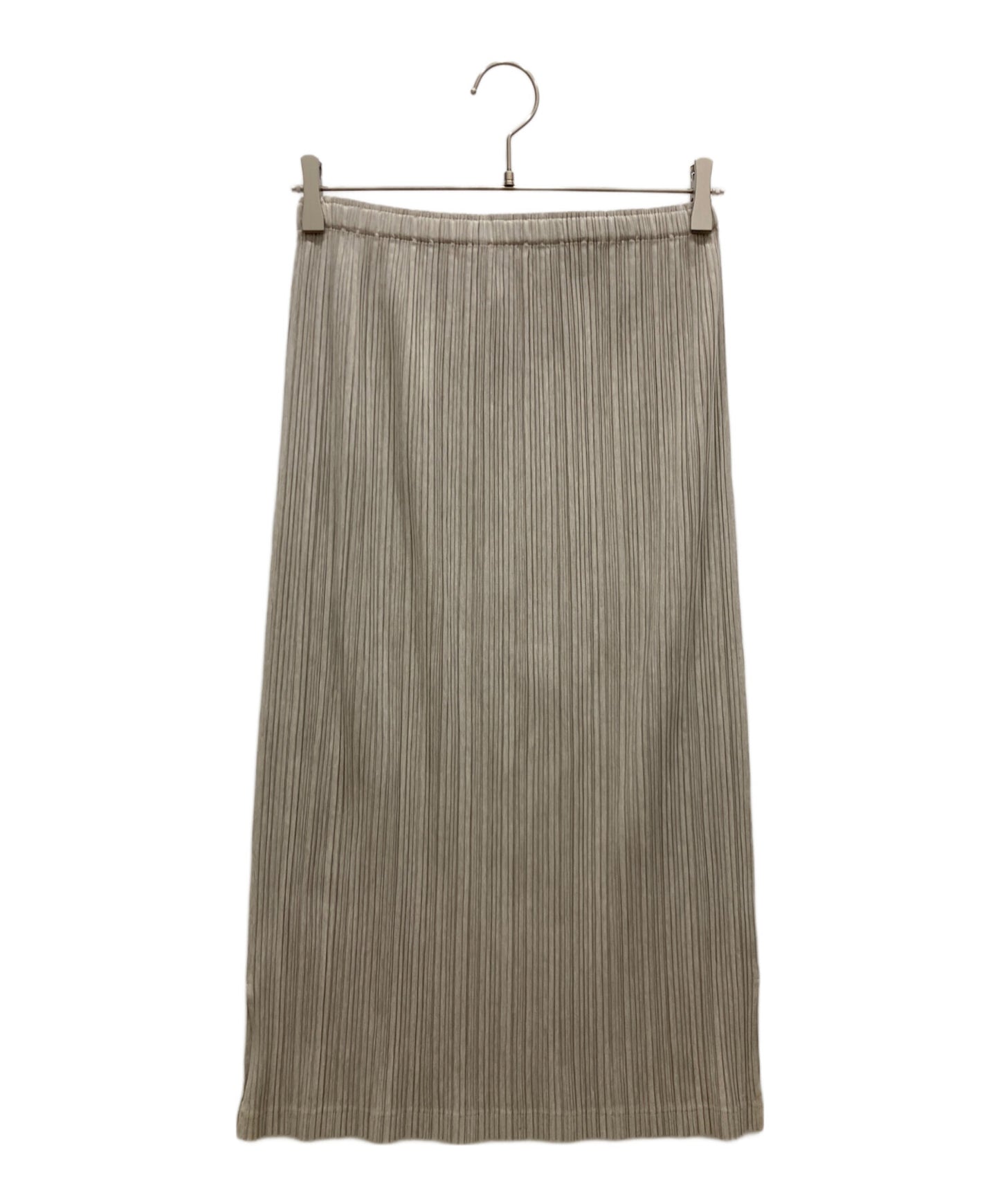 [Pre-owned] PLEATS PLEASE Side Slit Pleated Skirt PP53-JG455