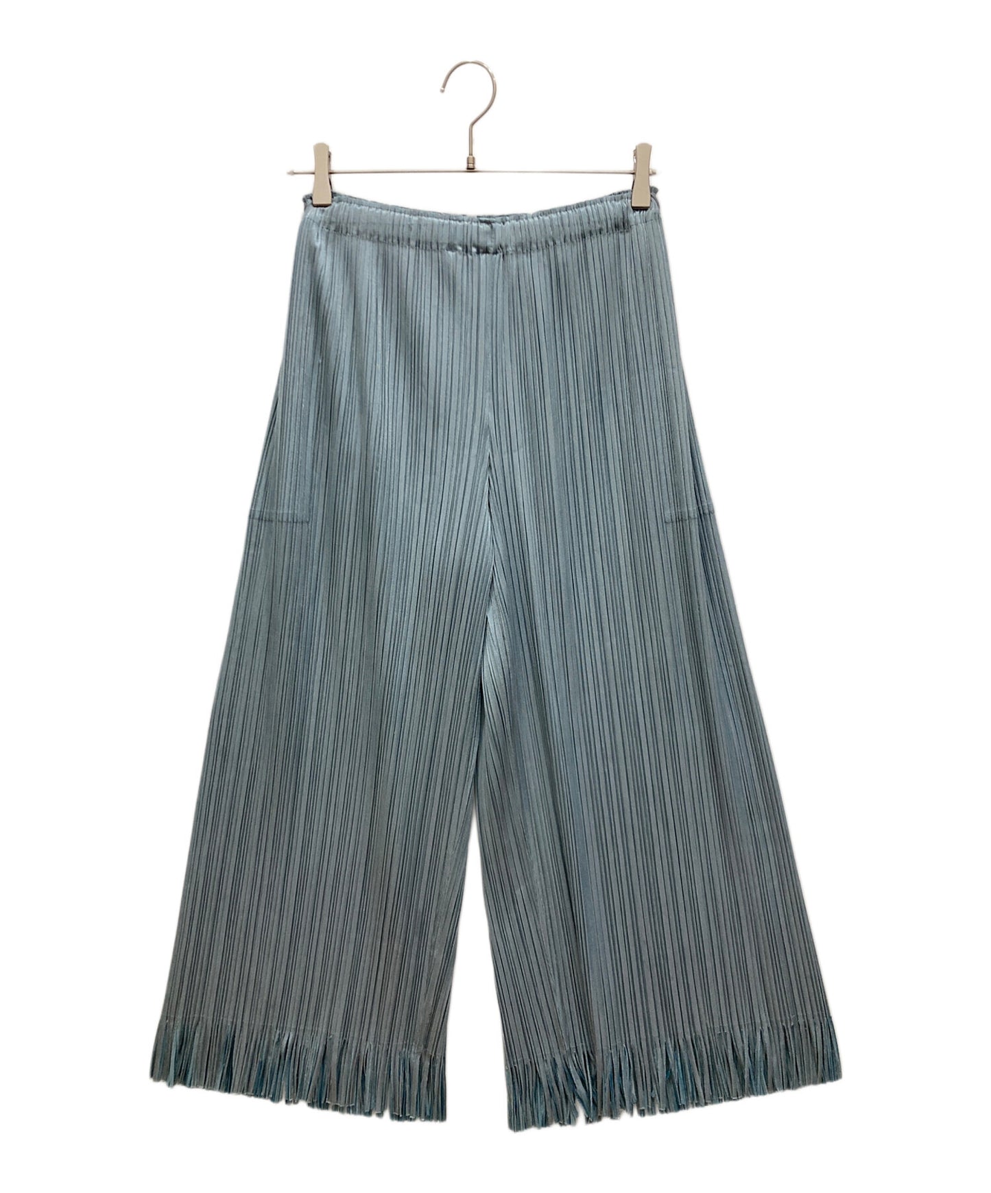 [Pre-owned] PLEATS PLEASE fringe-pleated pants PP83-JF614