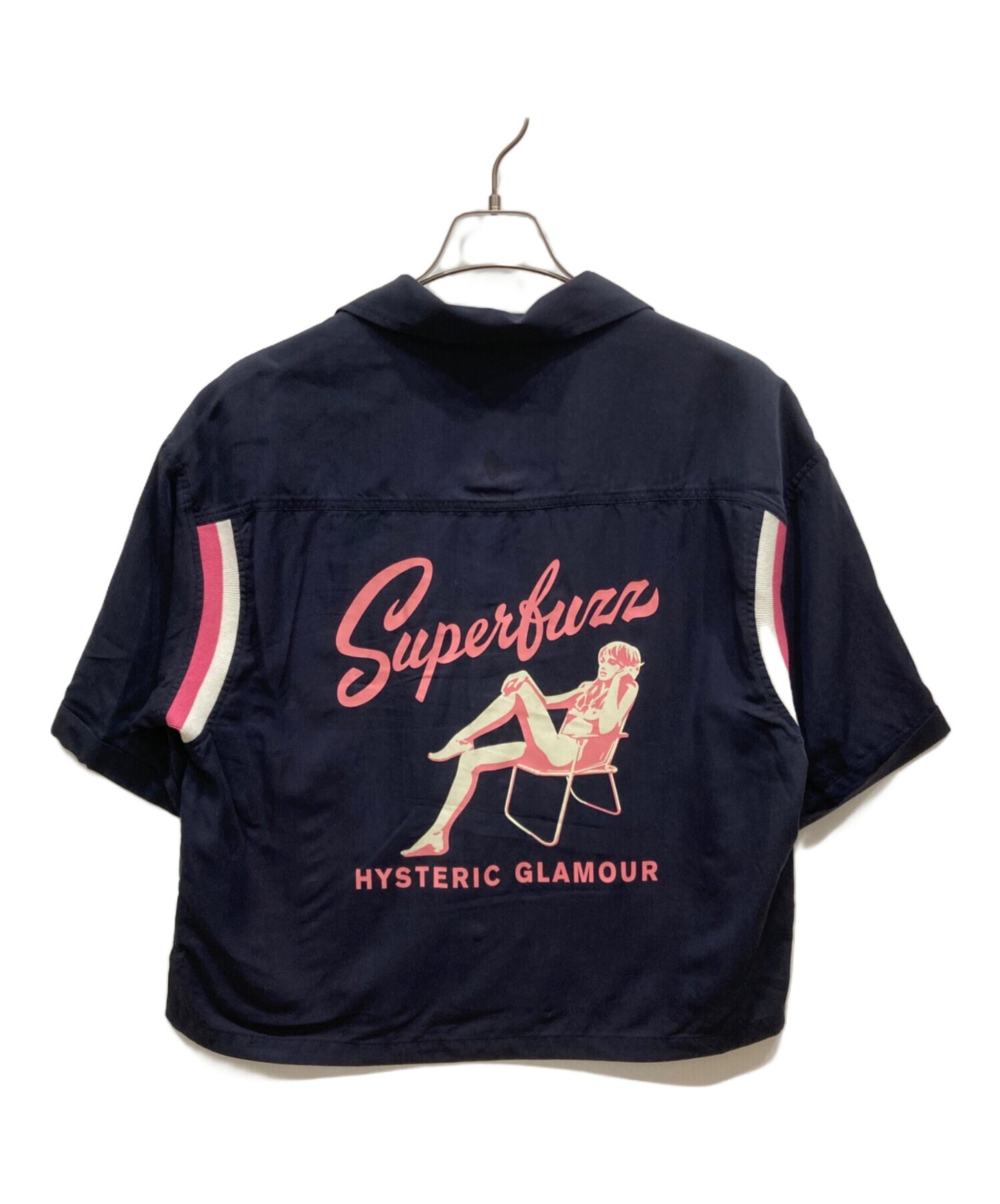 [Pre-owned] Hysteric Glamour SUPER FUZZ bowling shirt 01241AH06
