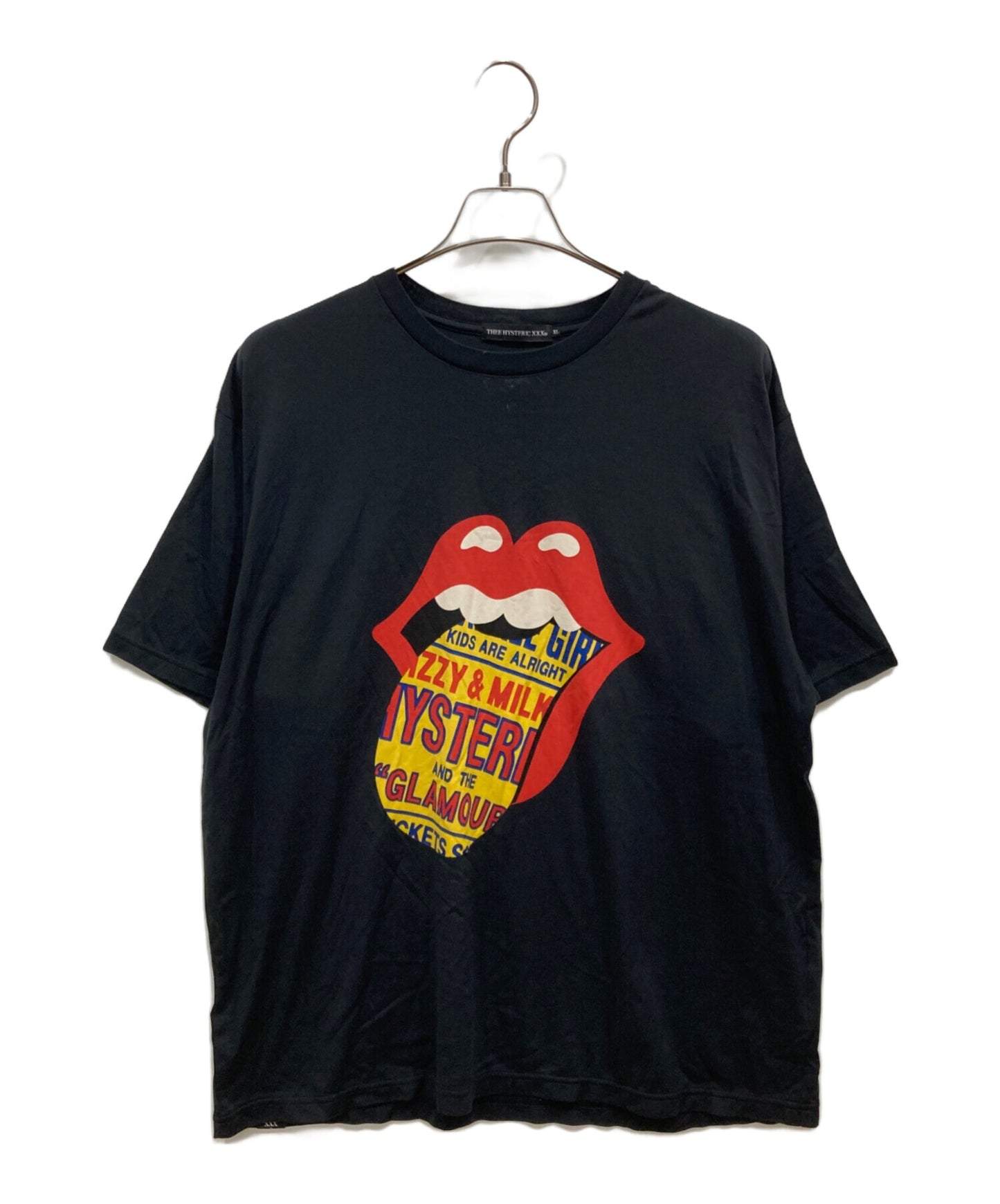 [Pre-owned] Hysteric Glamour THE ROLLING STONES/RSxDIZZY&MILKY T-shirt 06221CT07