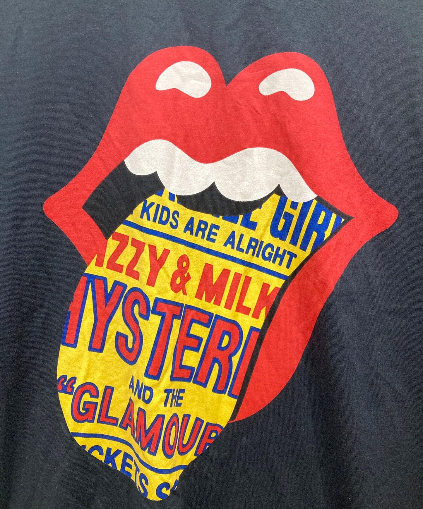 [Pre-owned] Hysteric Glamour THE ROLLING STONES/RSxDIZZY&MILKY T-shirt 06221CT07
