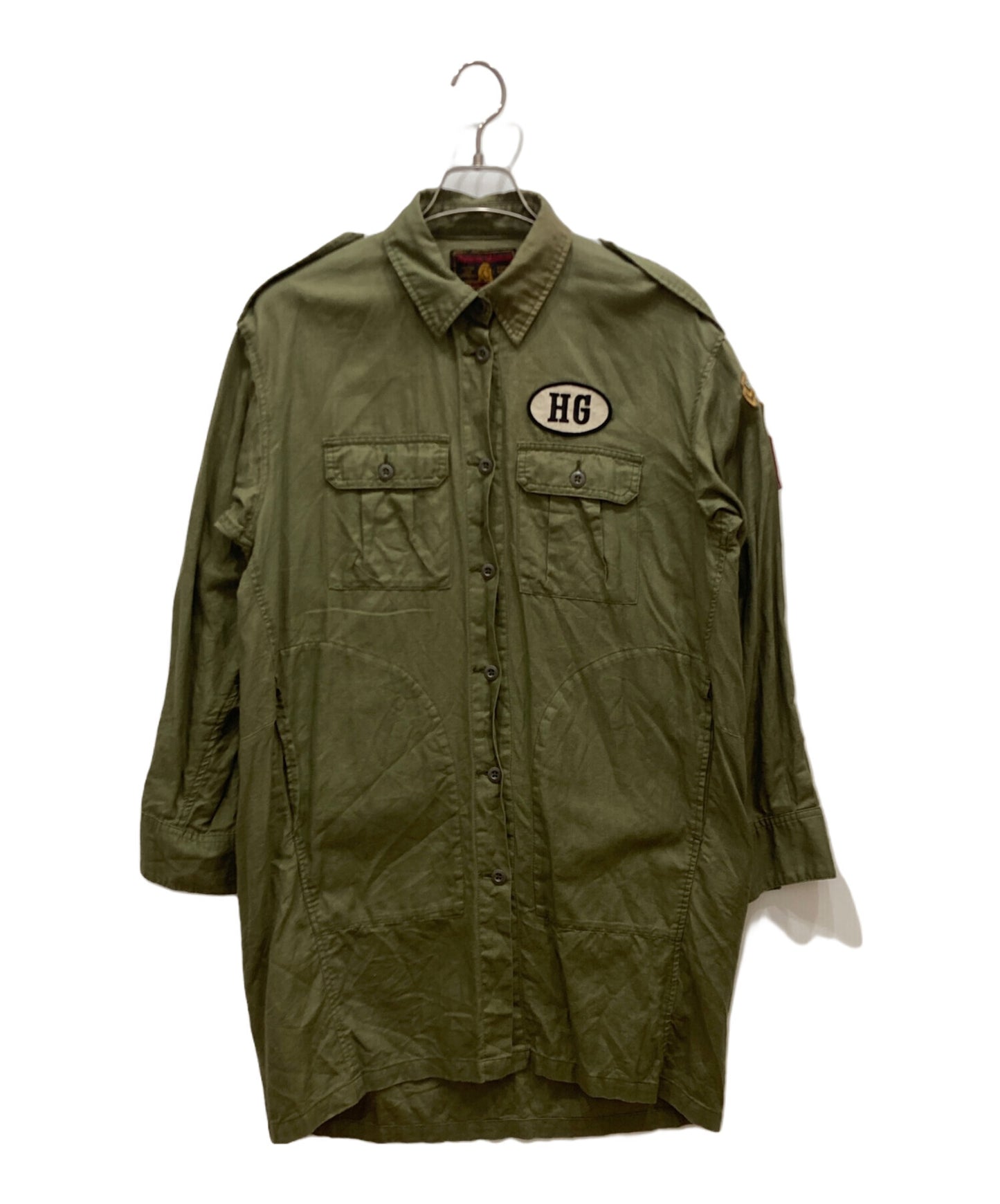 [Pre-owned] Hysteric Glamour Cotton Linen Long Shirt 01171AH07