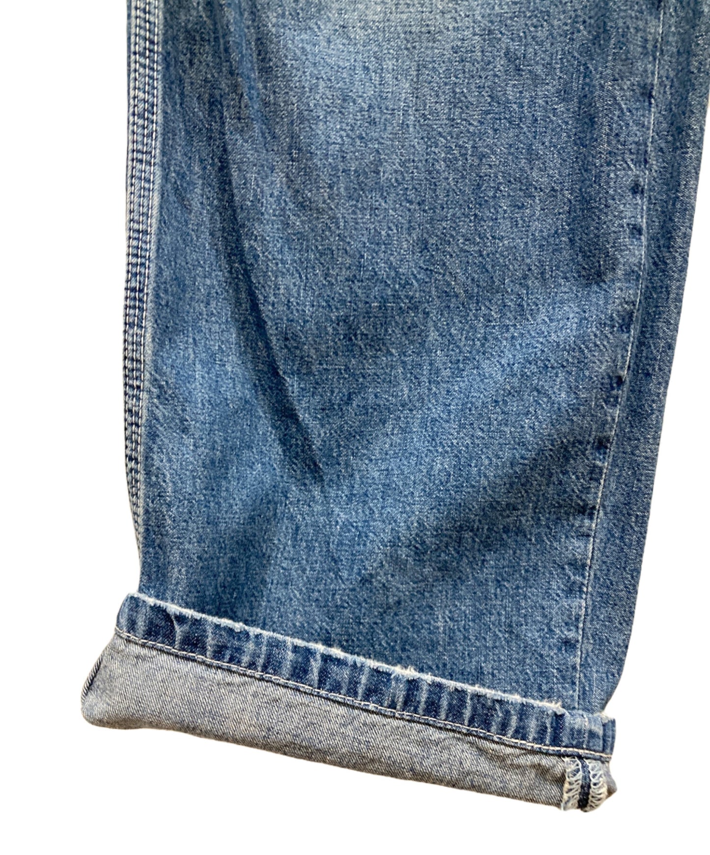 [Pre-owned] Hysteric Glamour SMILE Applique Remake Painter Denim Pants 02211AP04