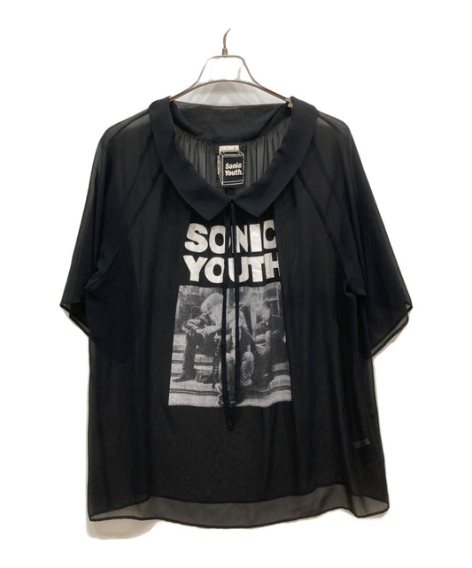 [Pre-owned] Hysteric Glamour SONIC YOUTH/HERE WHERE Pullover Blouse 01211AH07
