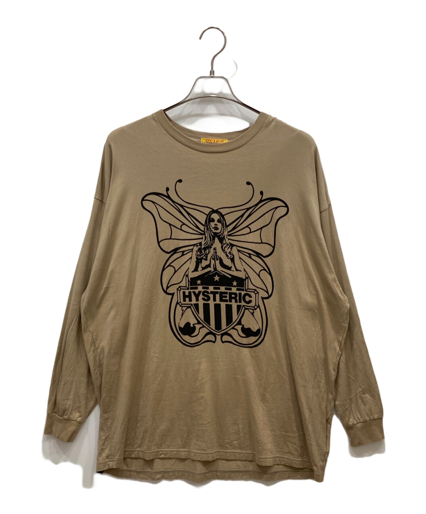 [Pre-owned] Hysteric Glamour LEVITATED GIRL Oversized T-shirt 01241CL01