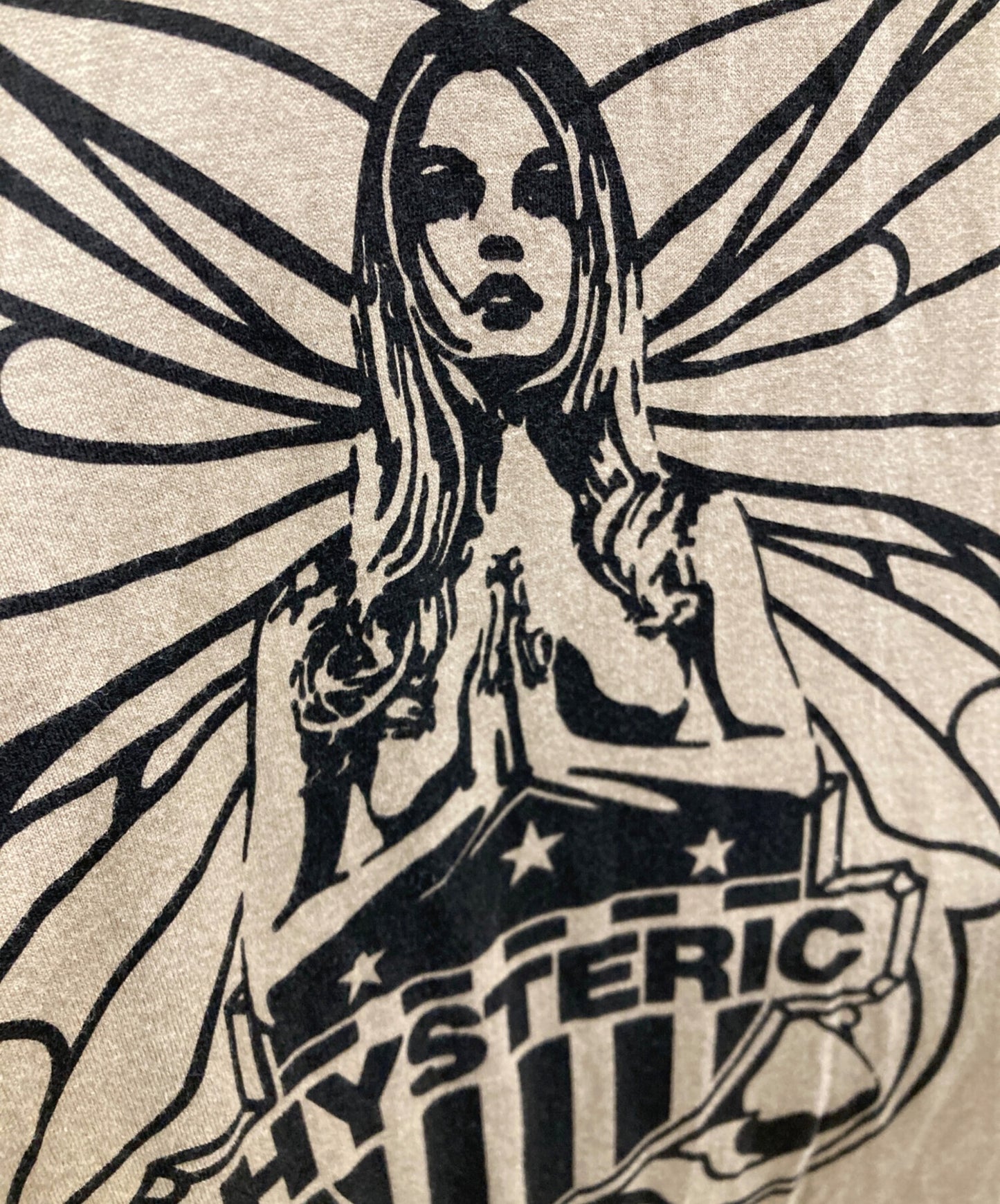 [Pre-owned] Hysteric Glamour LEVITATED GIRL Oversized T-shirt 01241CL01