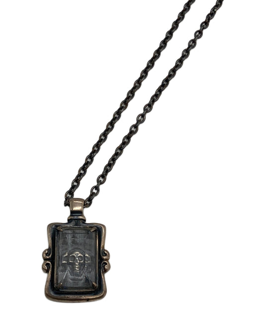 [Pre-owned] Hysteric Glamour Crystal Skull Necklace