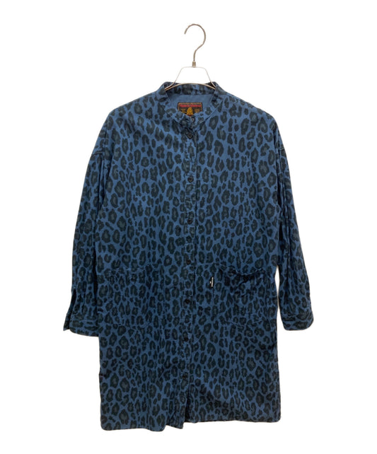 [Pre-owned] Hysteric Glamour Leopard Stand Collar Shirt Dress 01193AO04
