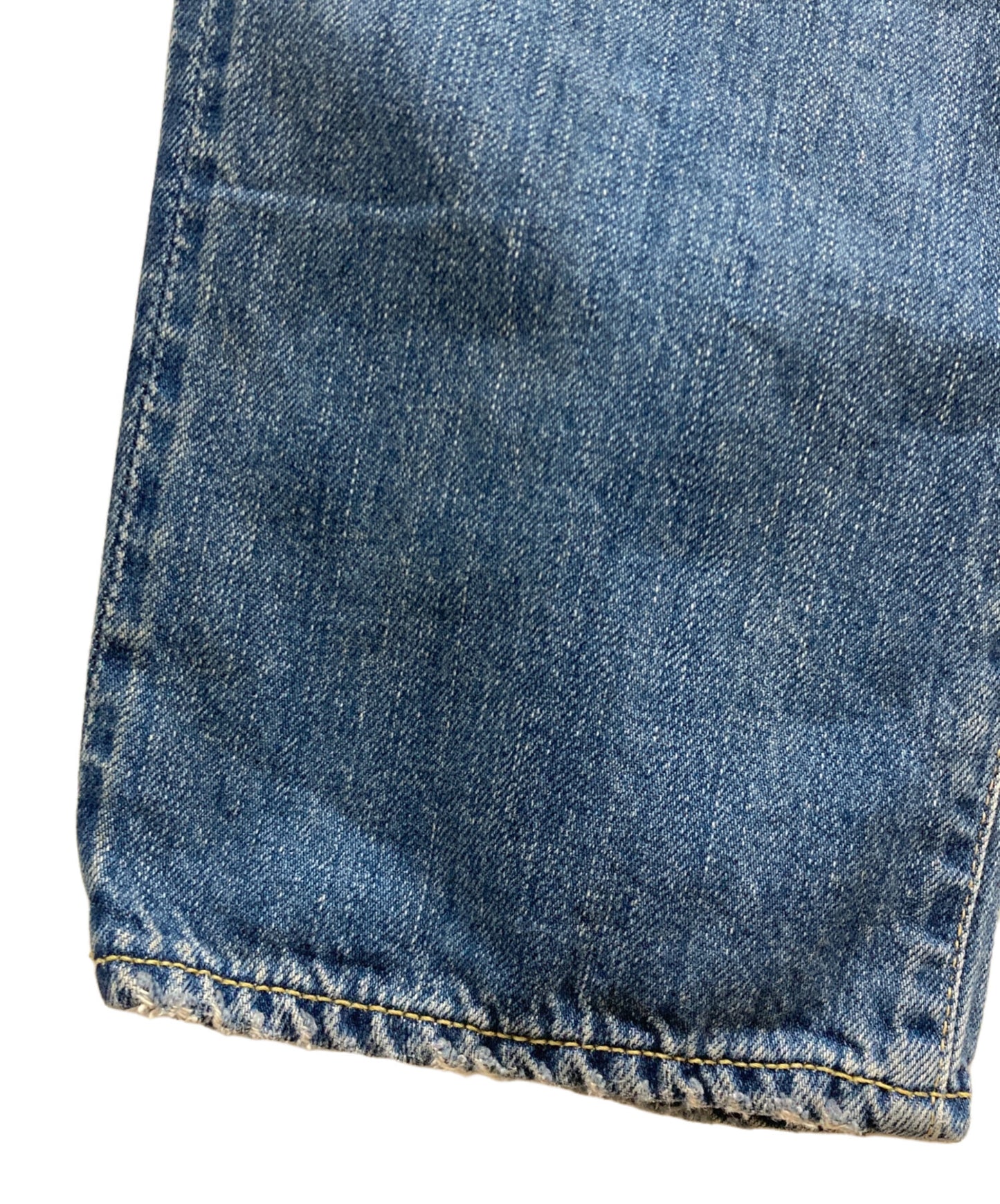 [Pre-owned] Hysteric Glamour Vintage Processed Studded Denim Pants 0121AP05