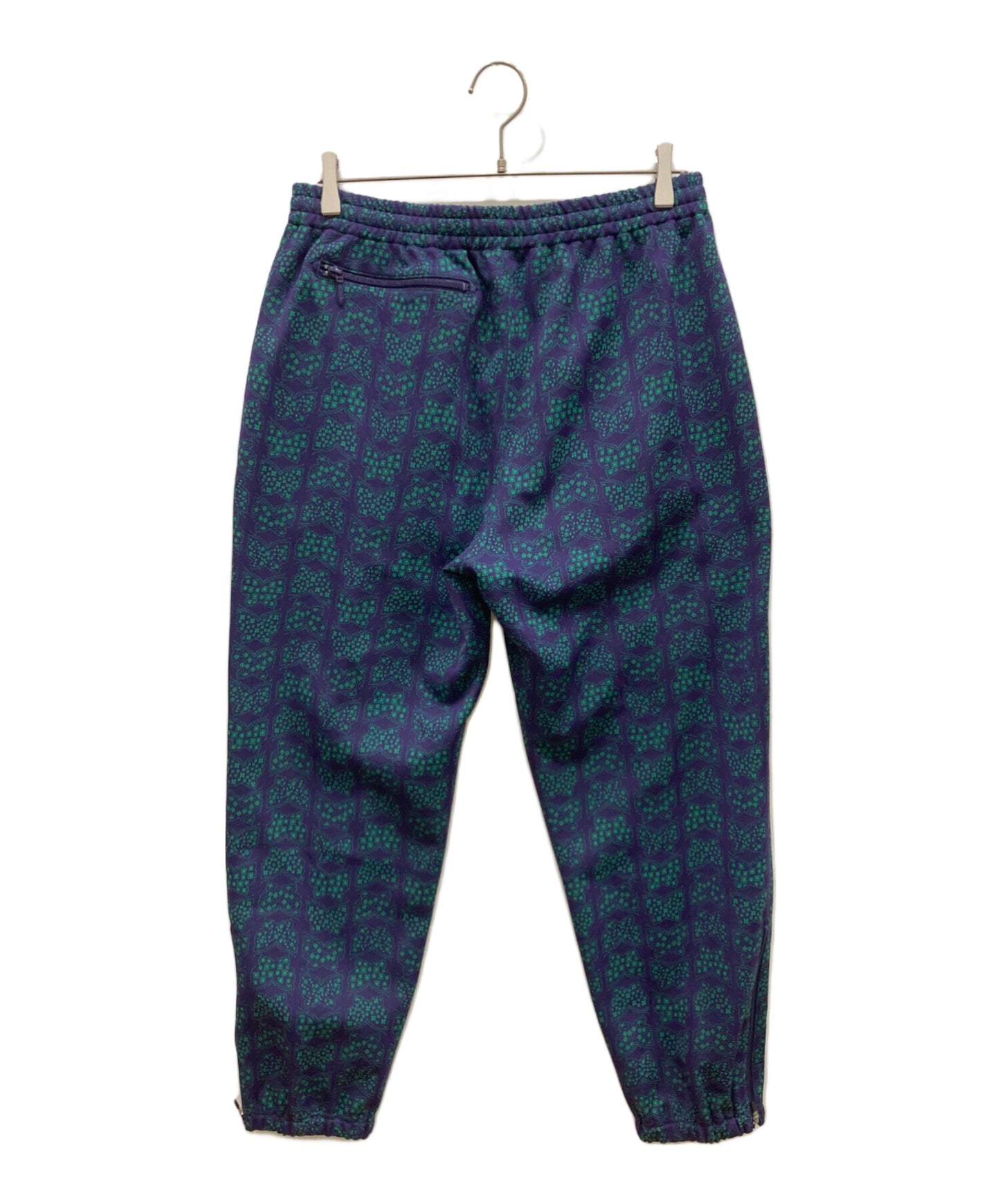 [Pre-owned] Needles Zipped Track Pant - Papillon Poly Jq Poly Jacquard Track Pant KP214.
