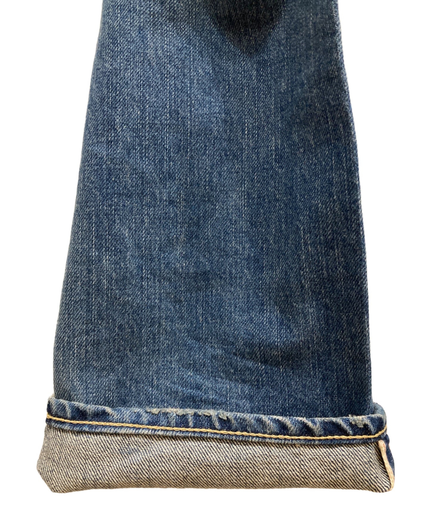 [Pre-owned] Hysteric Glamour Girl Print Studded Denim Pants 0234AP05