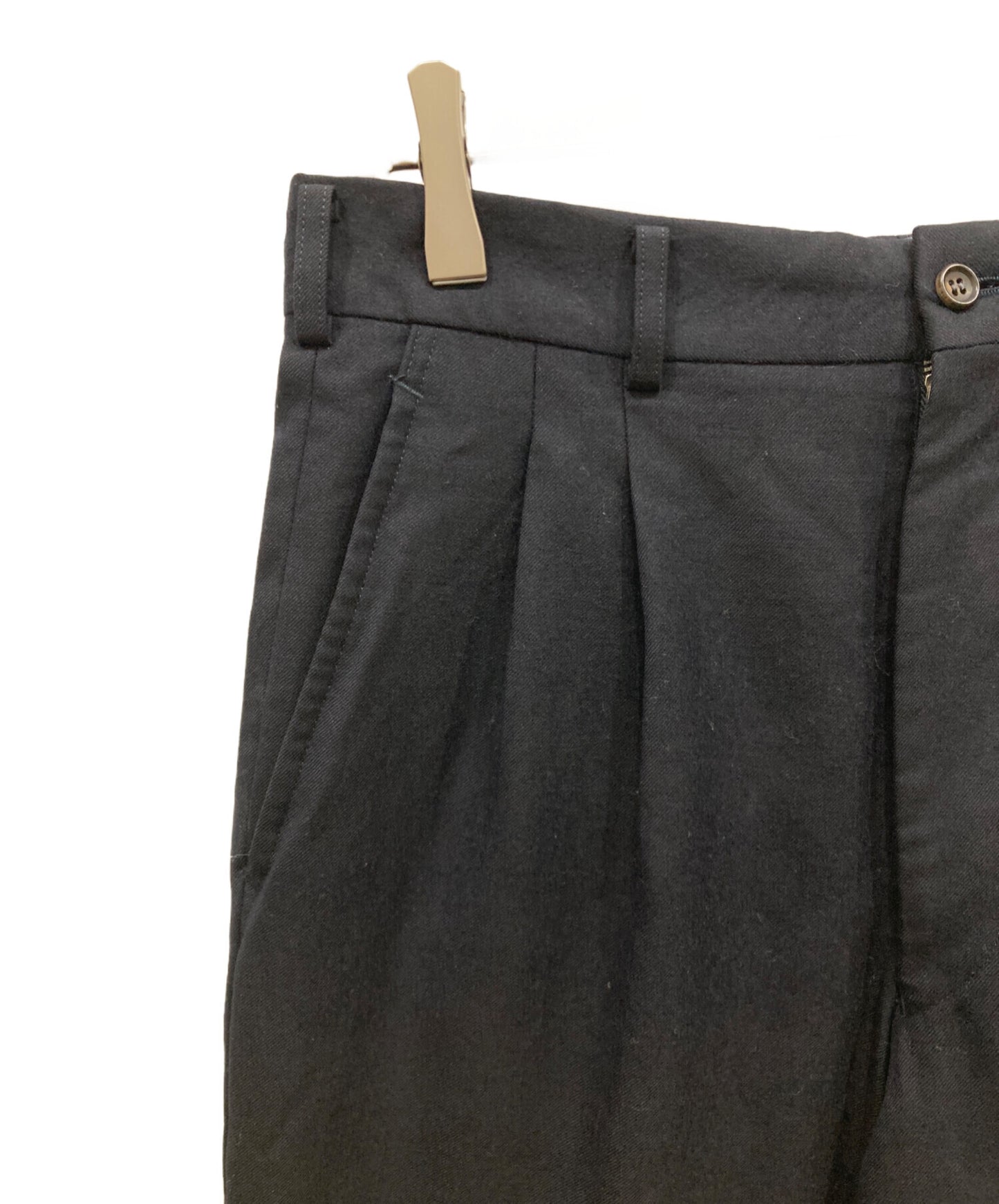 [Pre-owned] COMME des GARCONS HOMME 80's 2-tuck wool slacks HS-08027M